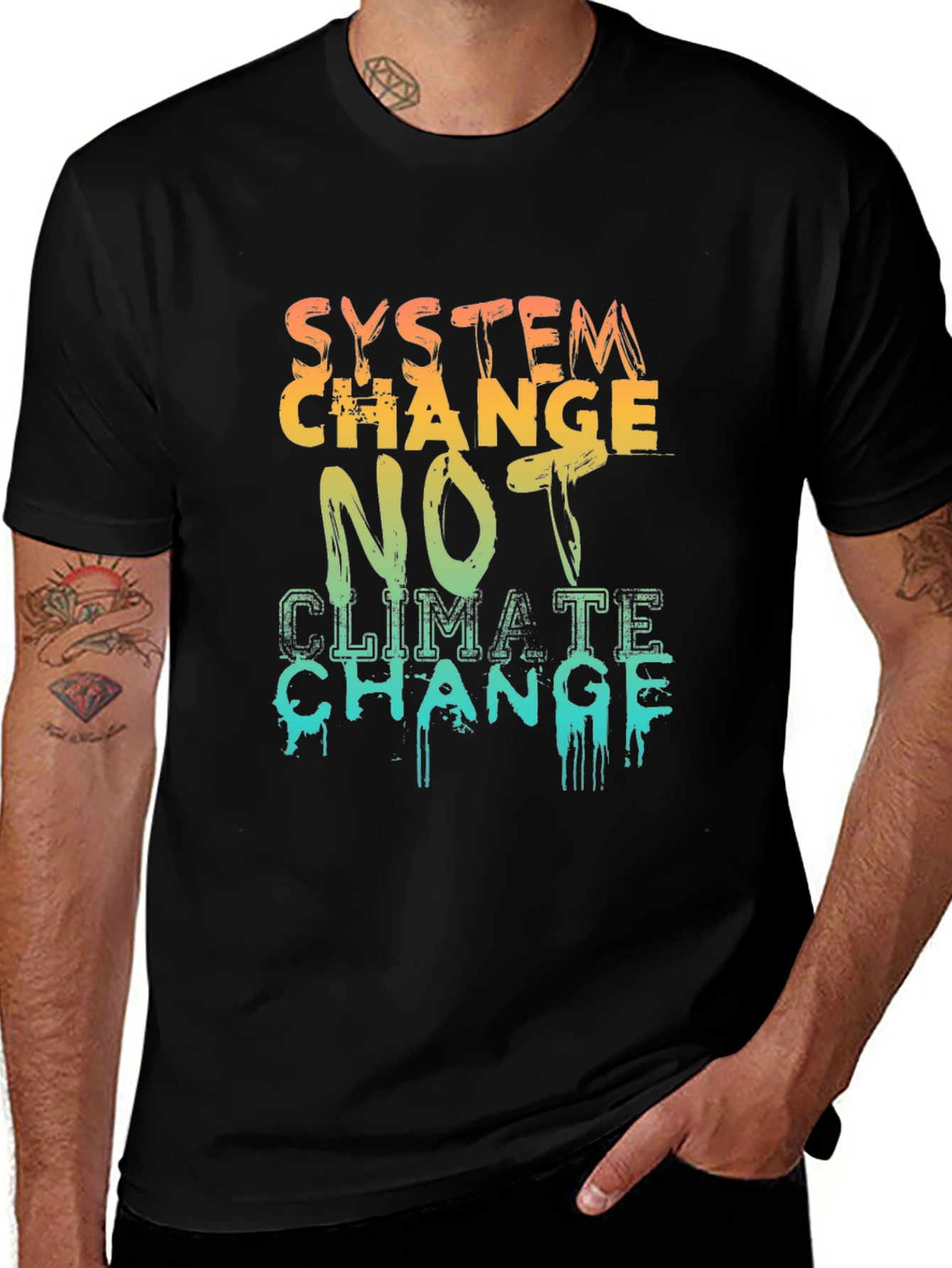 System Change Not Climate Change Graphic Tee