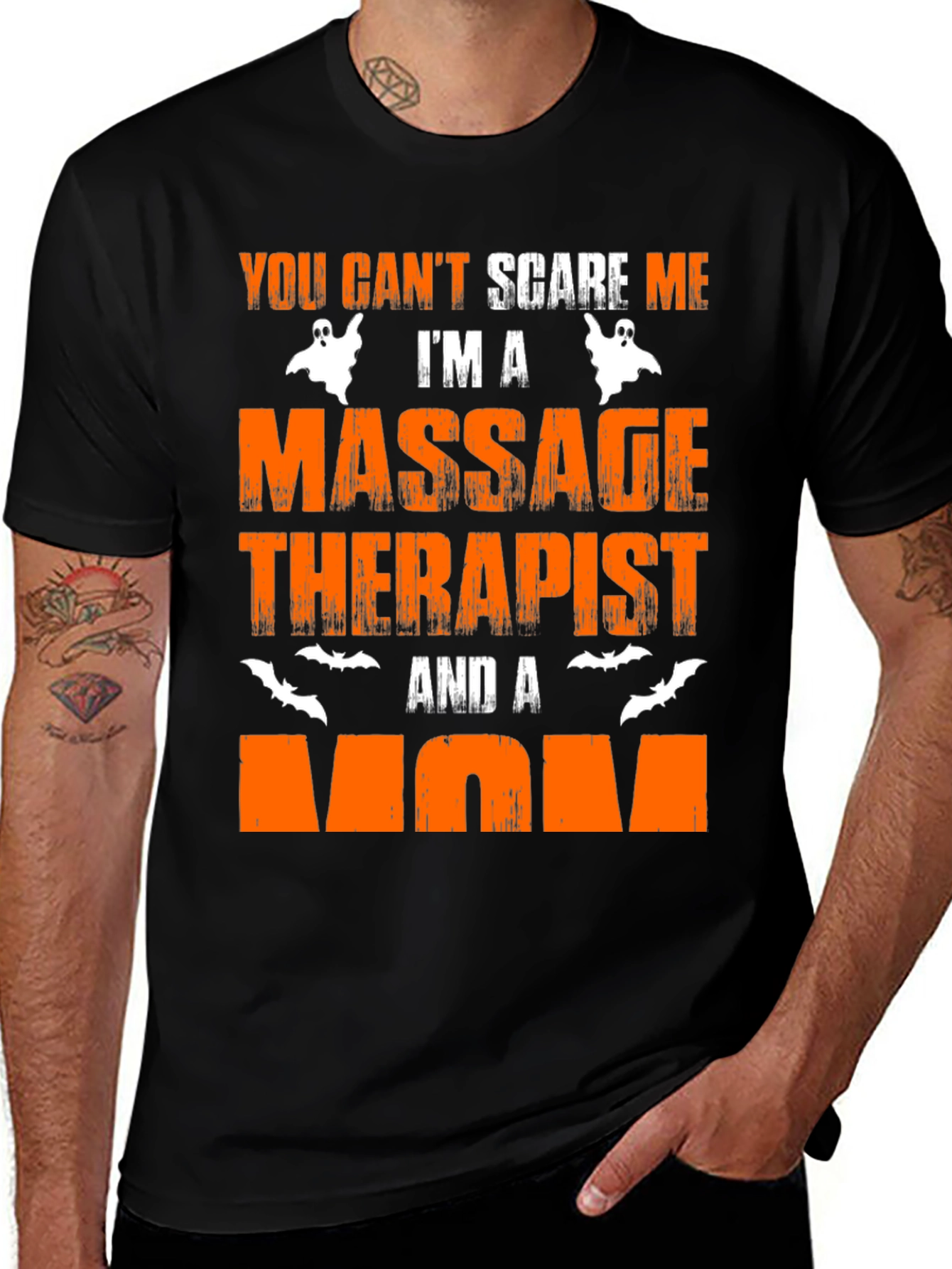 Massage Therapist Mom Halloween T-Shirt