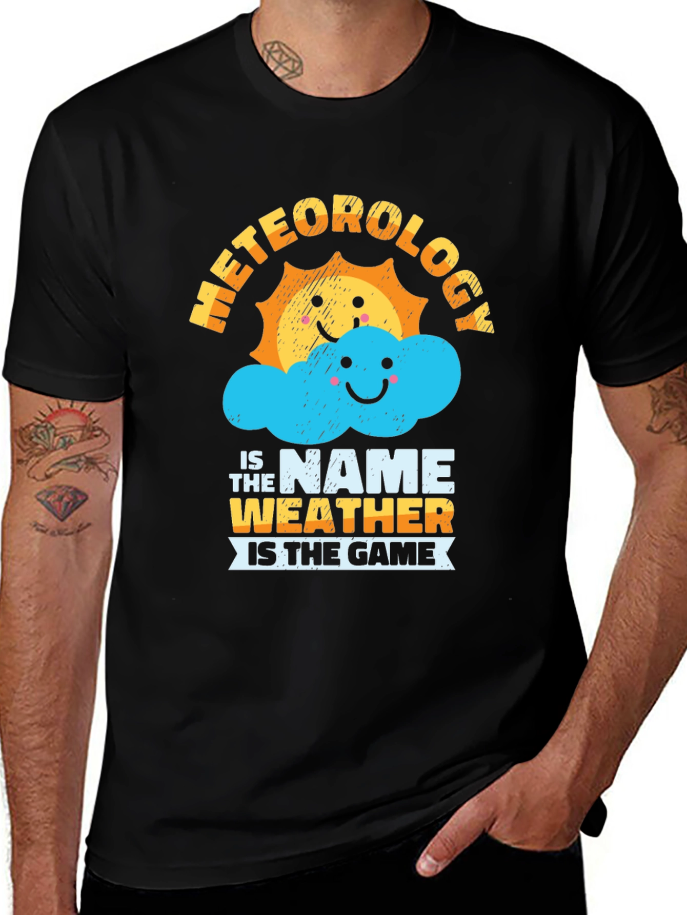 Variant 18 of Meteorology Weather Game T-Shirt