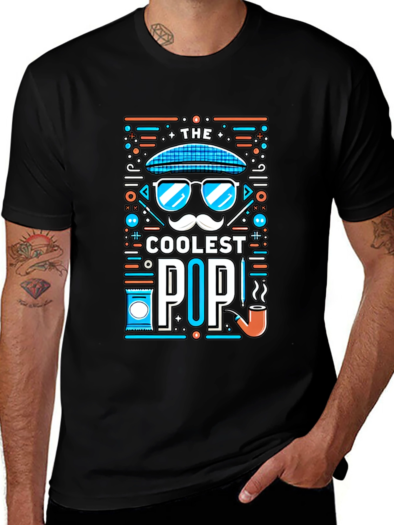 Variant 7 of Coolest Pop T-Shirt - Novelty Father's Day Gift