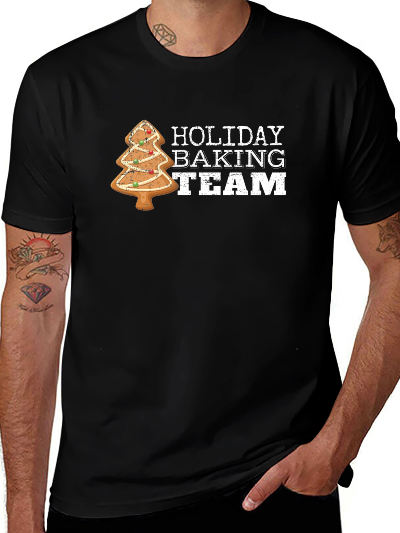 Variant 17 of Holiday Baking Team T-Shirt - Christmas Cookie Crew Tee