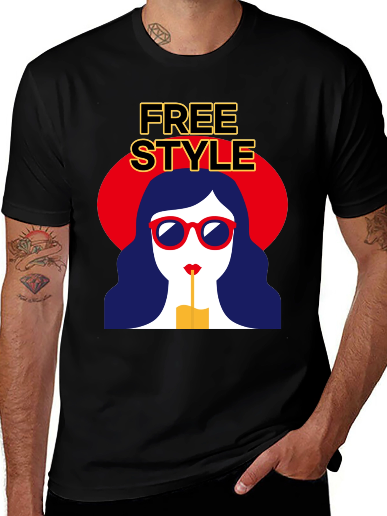 Variant 6 of Freestyle Graphic T-Shirt - Cool Summer Vibes