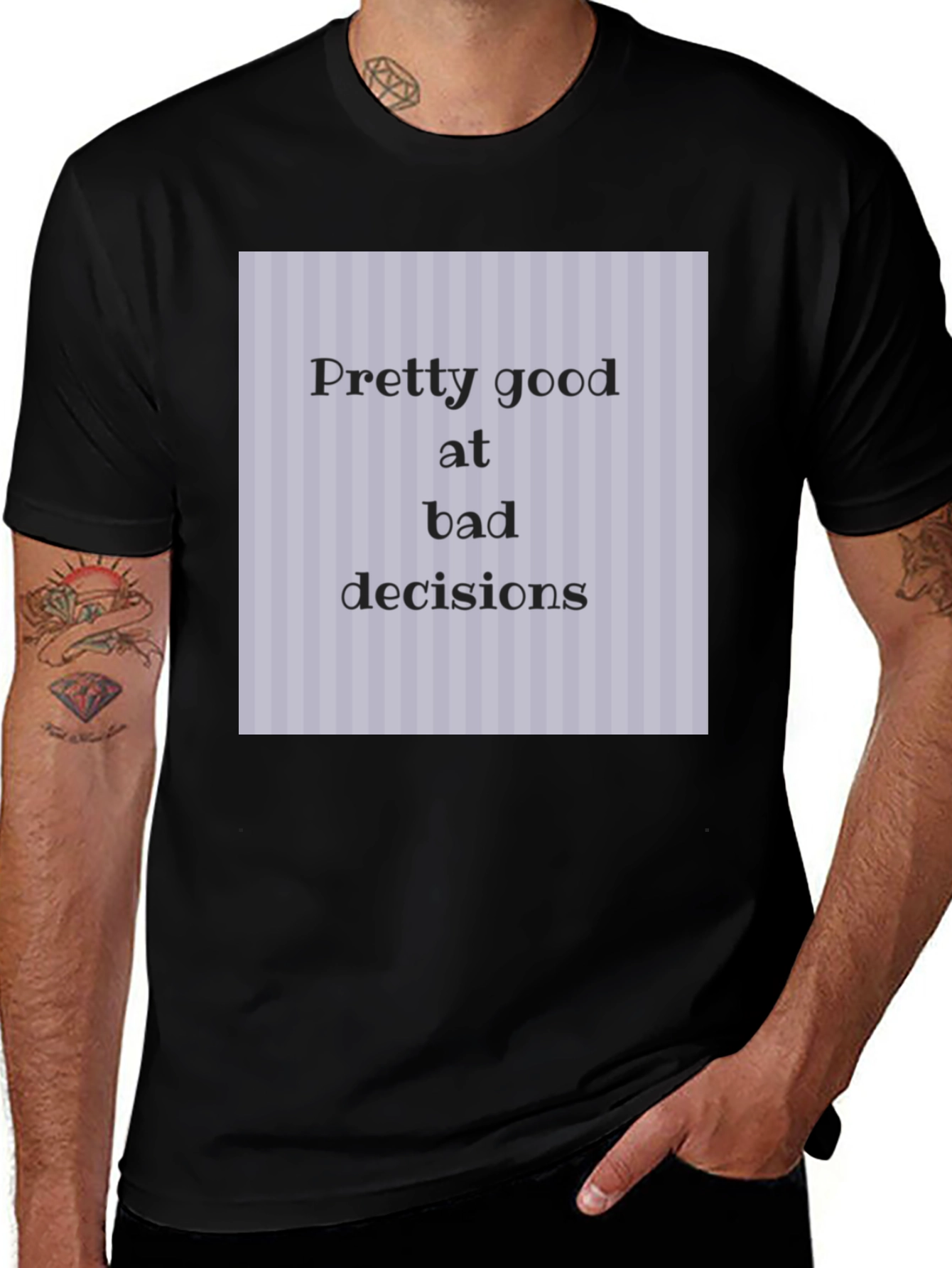 Variant 25 of Bad Decisions T-Shirt