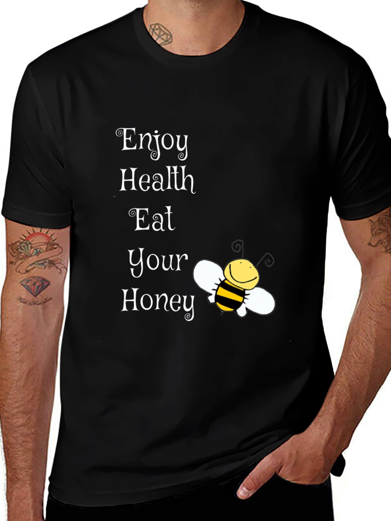 Variant 18 of Enjoy Health Eat Your Honey T-Shirt