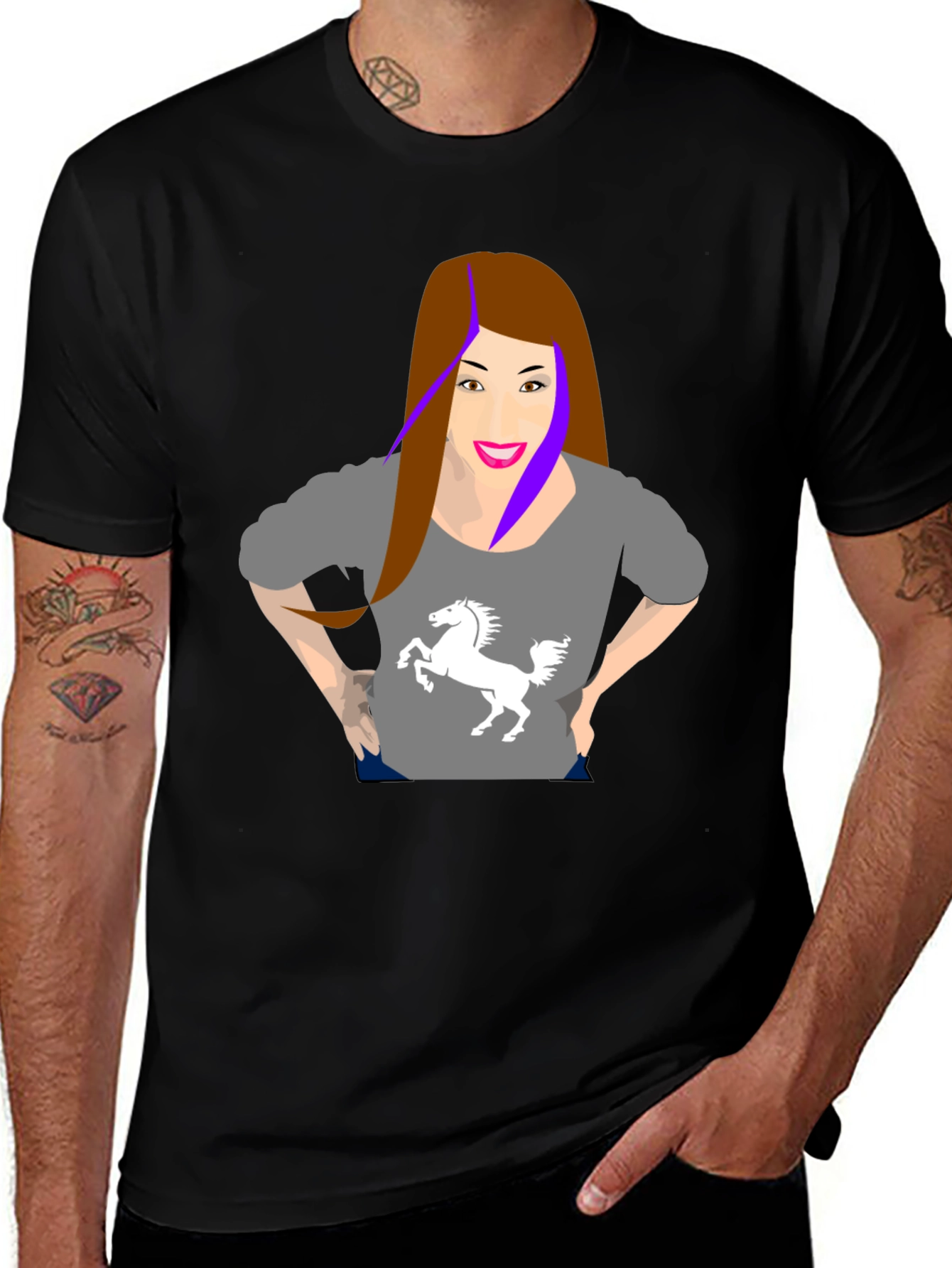 Variant 23 of Unicorn Graphic Tee - Fun, Unique, and Stylish!