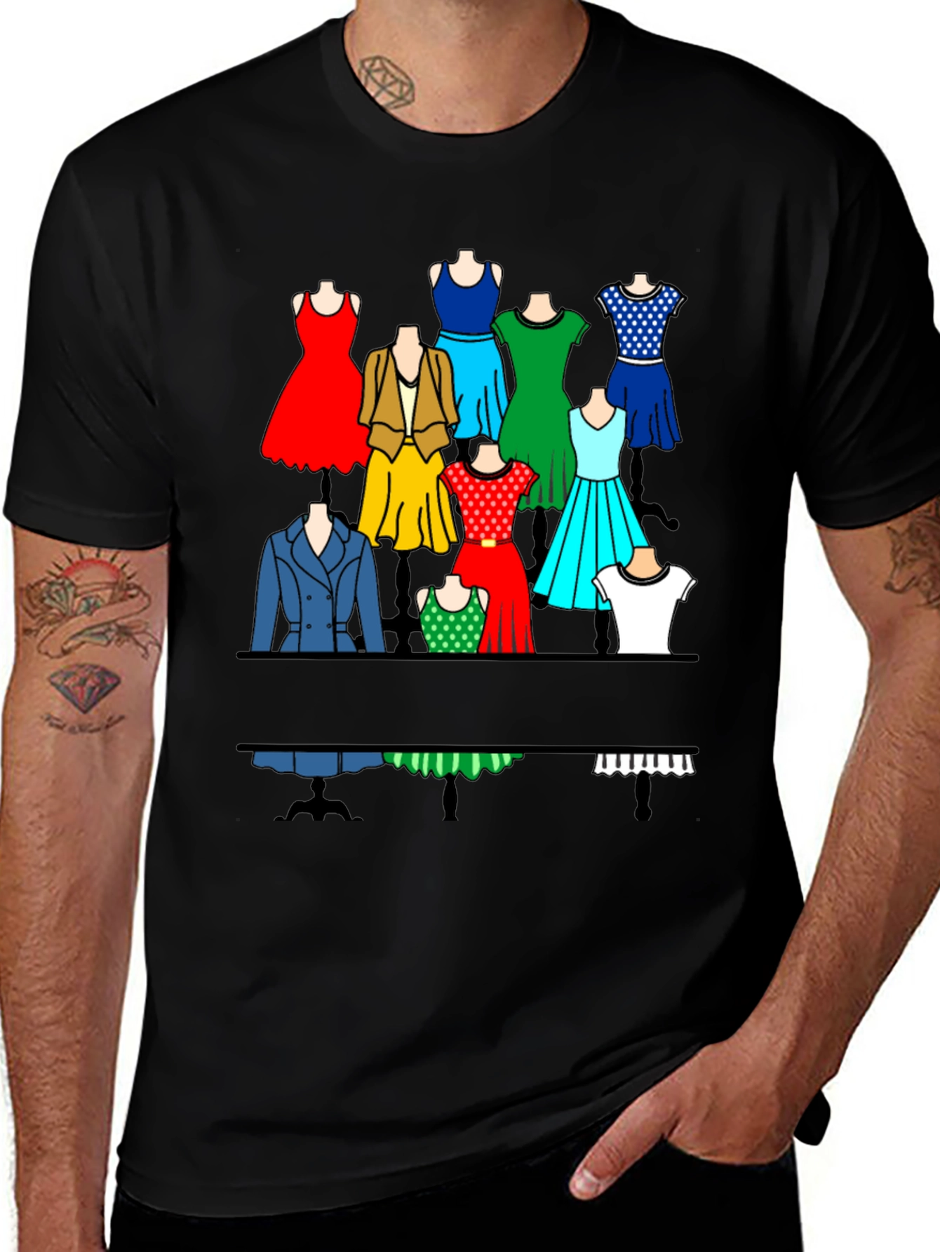 Variant 9 of Dress Shop Mannequin T-Shirt