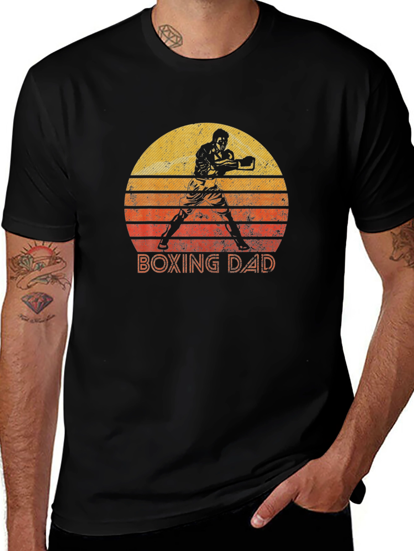 Variant 15 of Boxing Dad T-Shirt