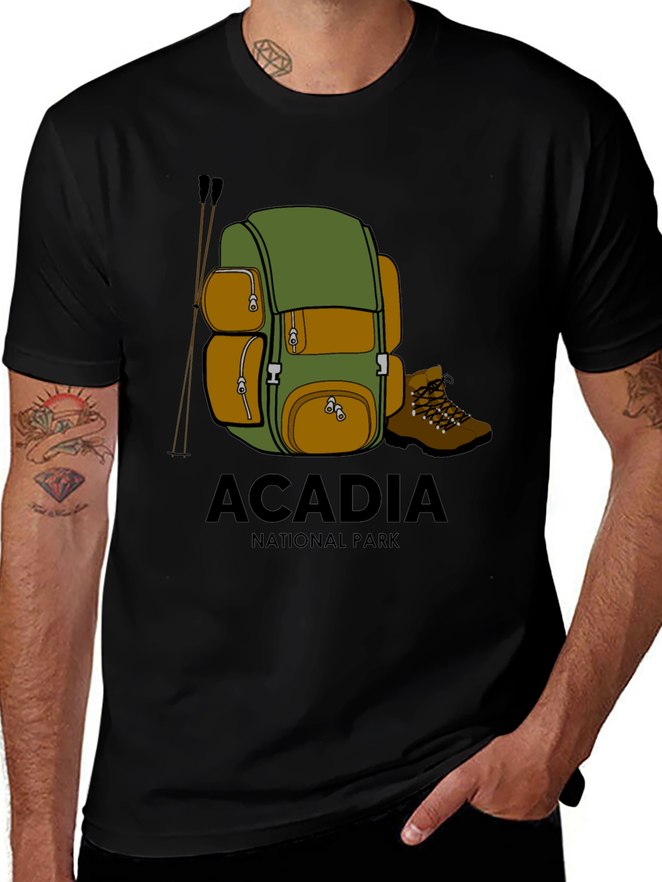 Variant 6 of Acadia National Park Hiking Tee