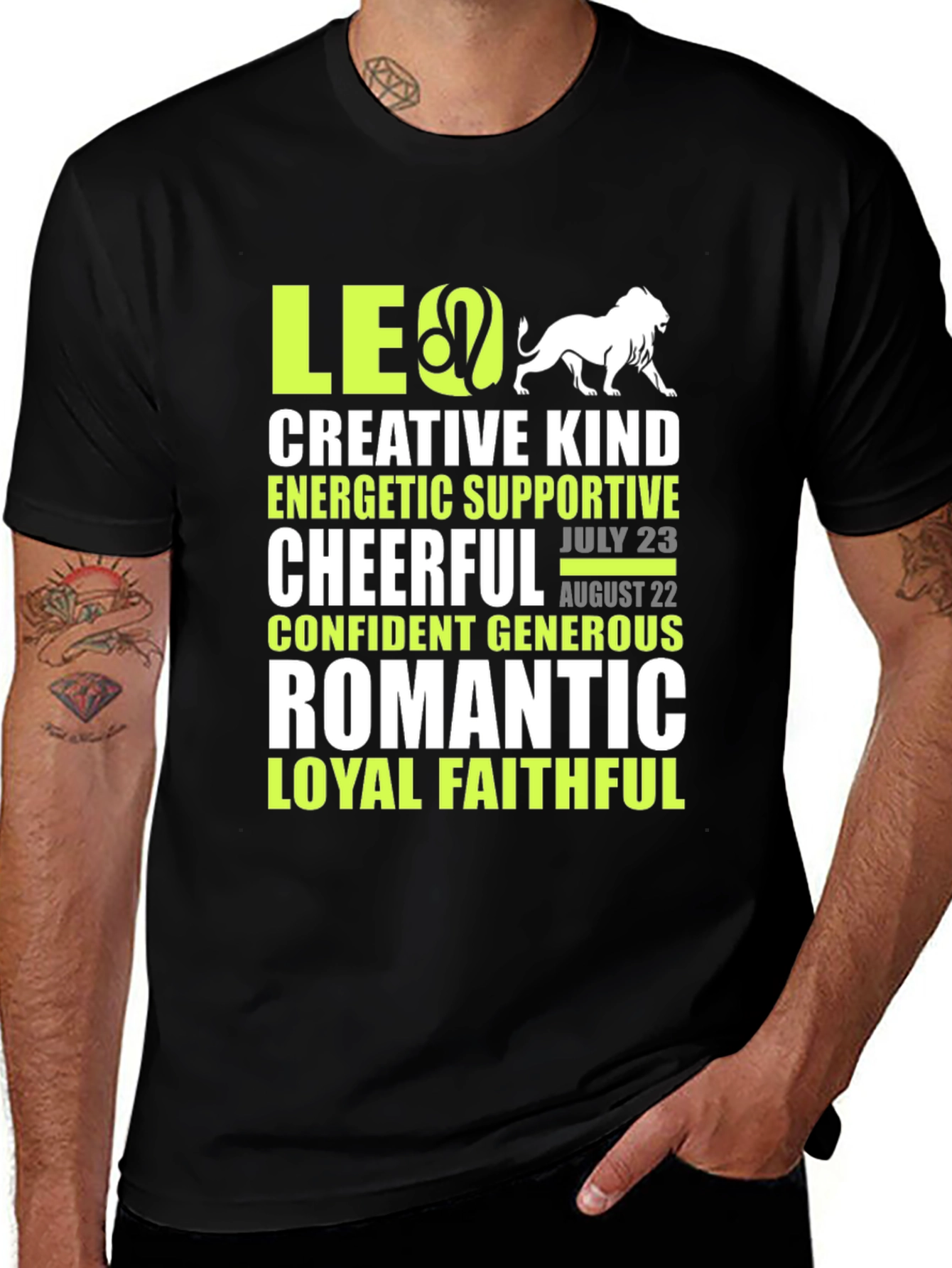 Leo Zodiac Sign T-Shirt