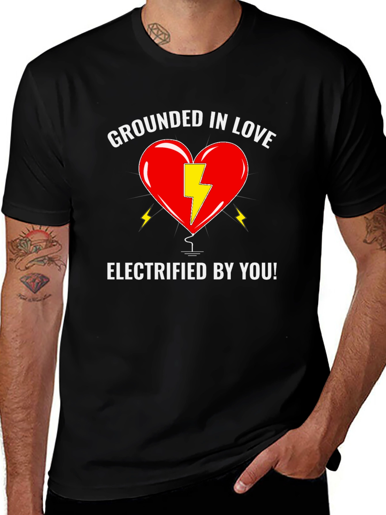 Variant 8 of Grounded in Love Graphic Tee