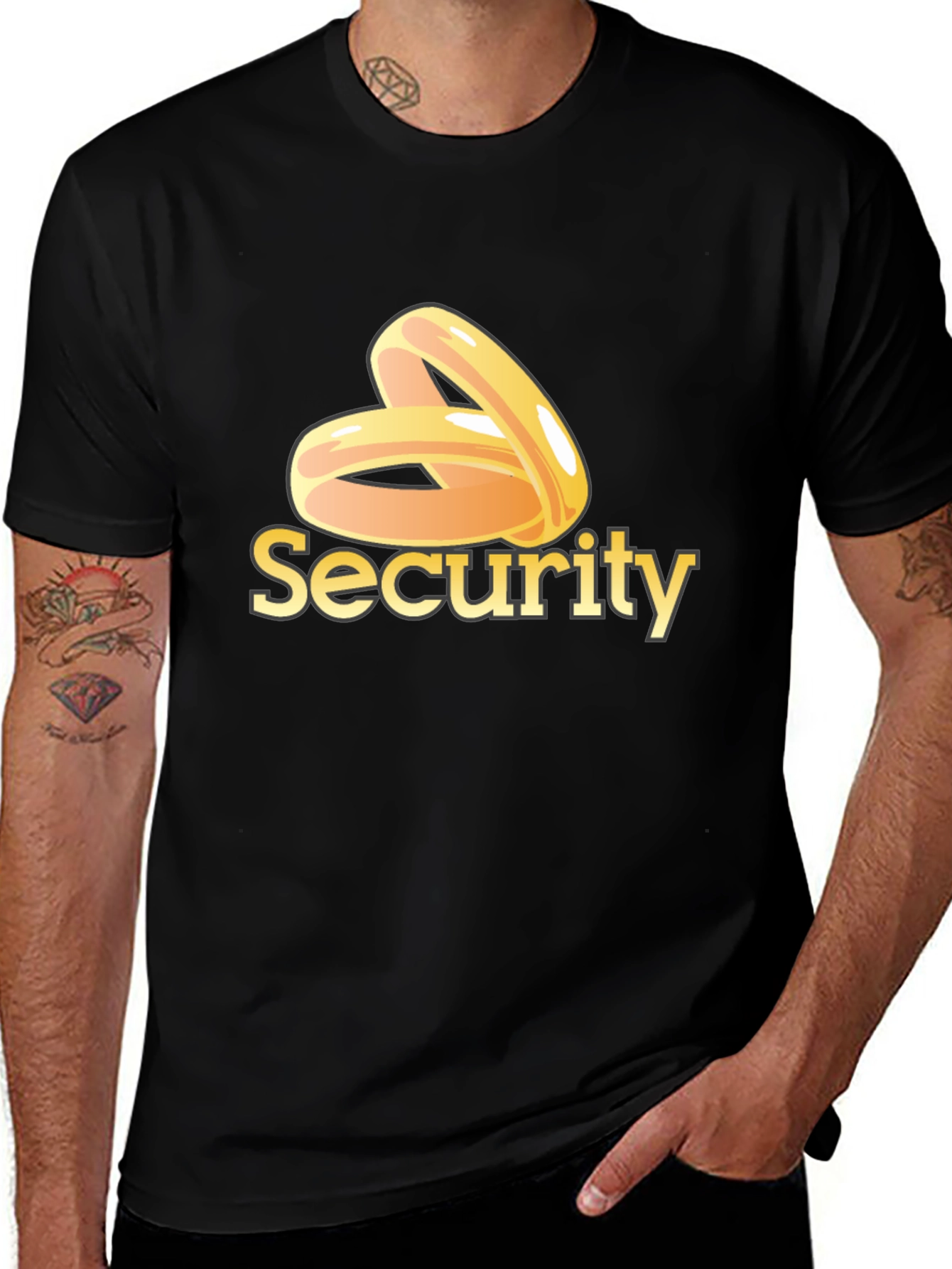Variant 5 of Security Wedding Rings Graphic T-Shirt