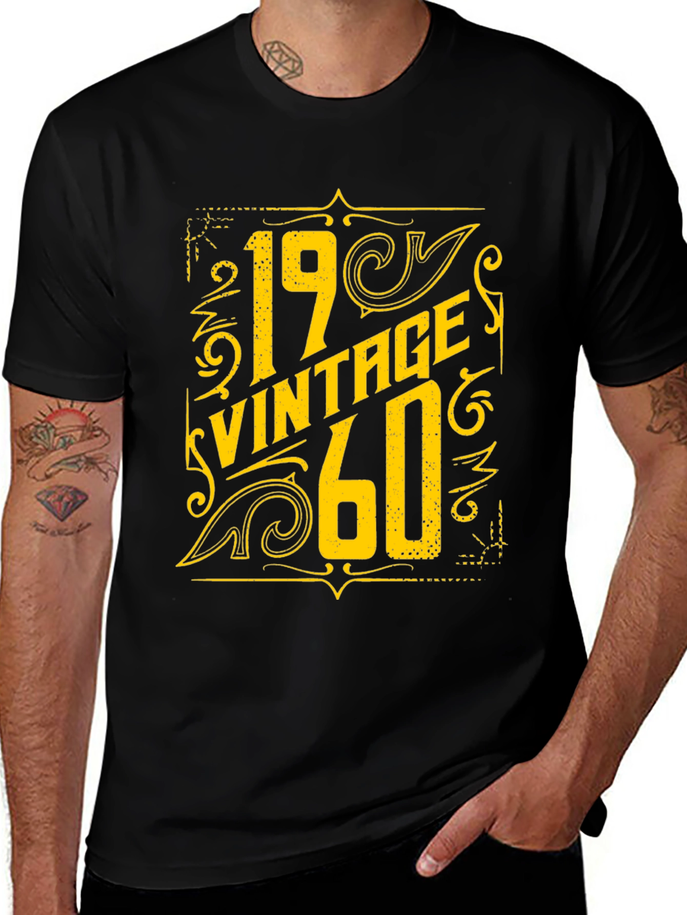 Variant 14 of Vintage 1960 T-Shirt - Retro Birthday Gift Tee