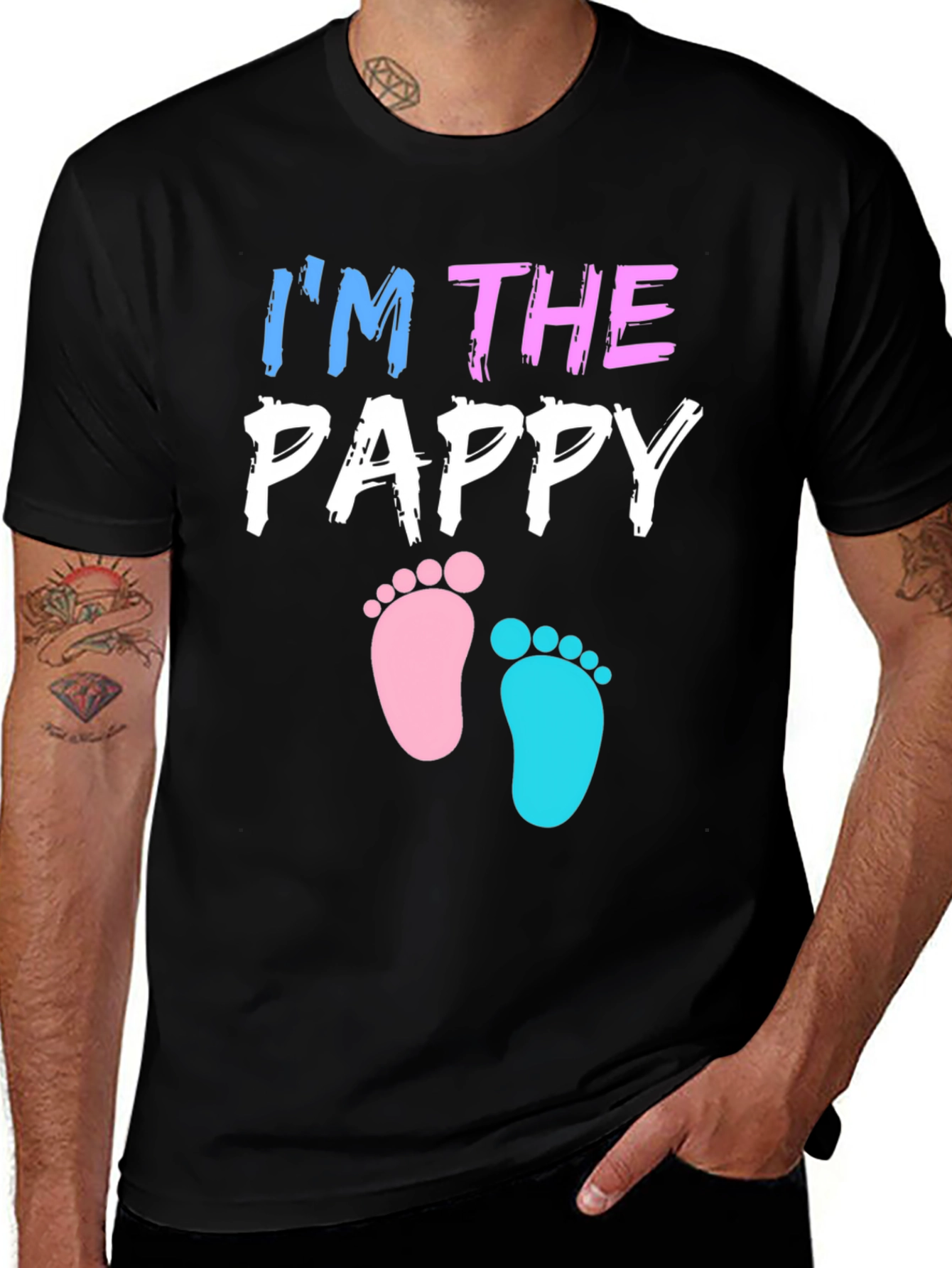 Variant 28 of I'm the Pappy Gender Reveal T-Shirt