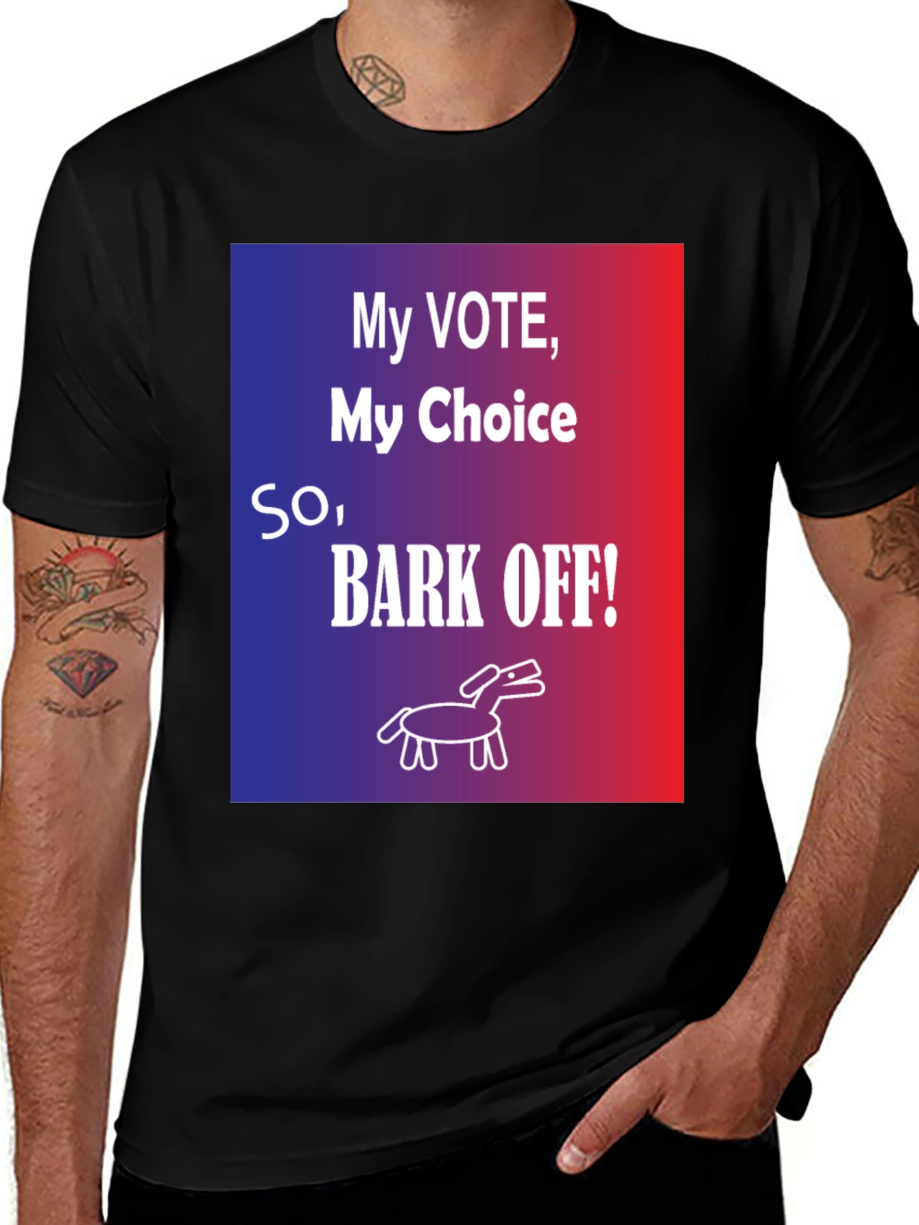 Variant 11 of My Vote, My Choice T-Shirt - Political Statement Tee