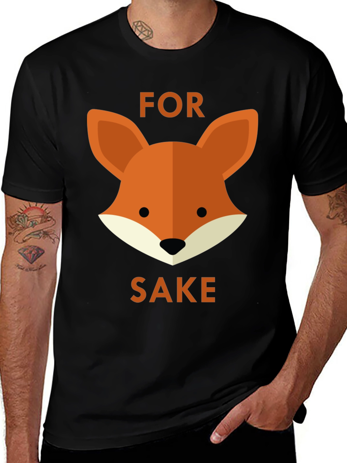 Variant 7 of For Fox Sake T-Shirt - Funny Animal Graphic Tee