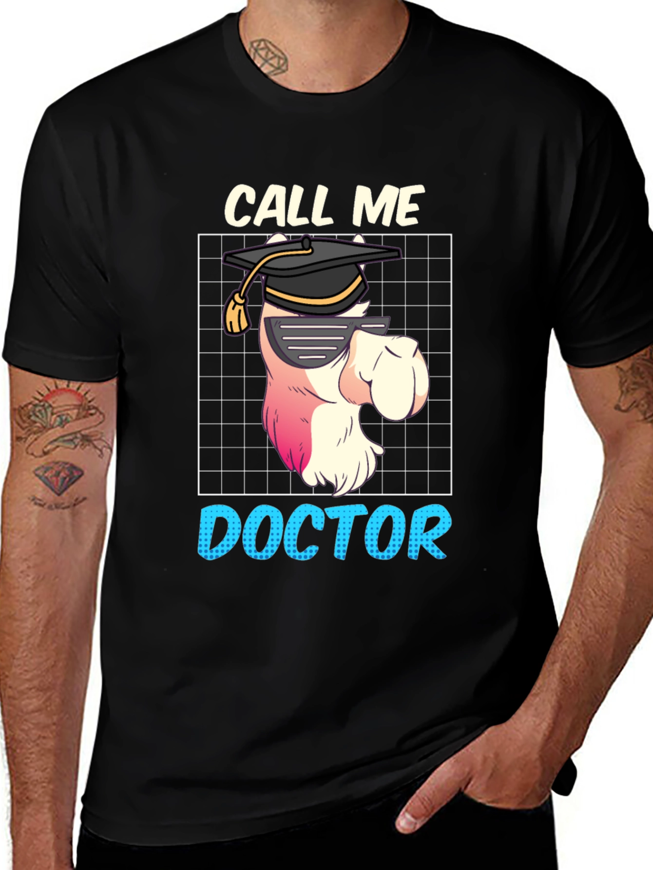 Variant 4 of Call Me Doctor T-Shirt