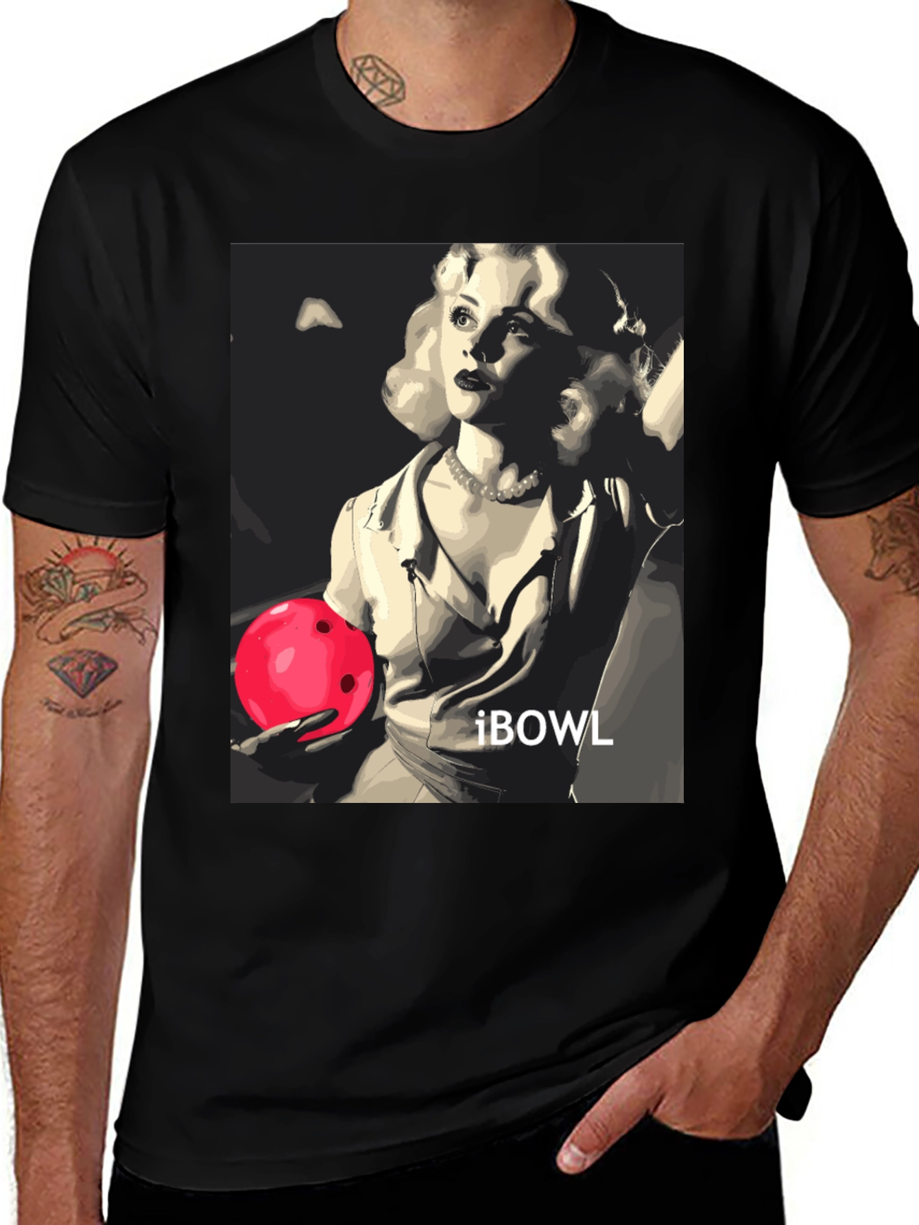 Variant 24 of Vintage iBowl Unisex Graphic Tee