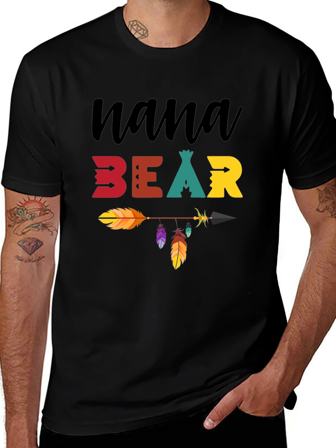 Nana Bear Graphic T-Shirt