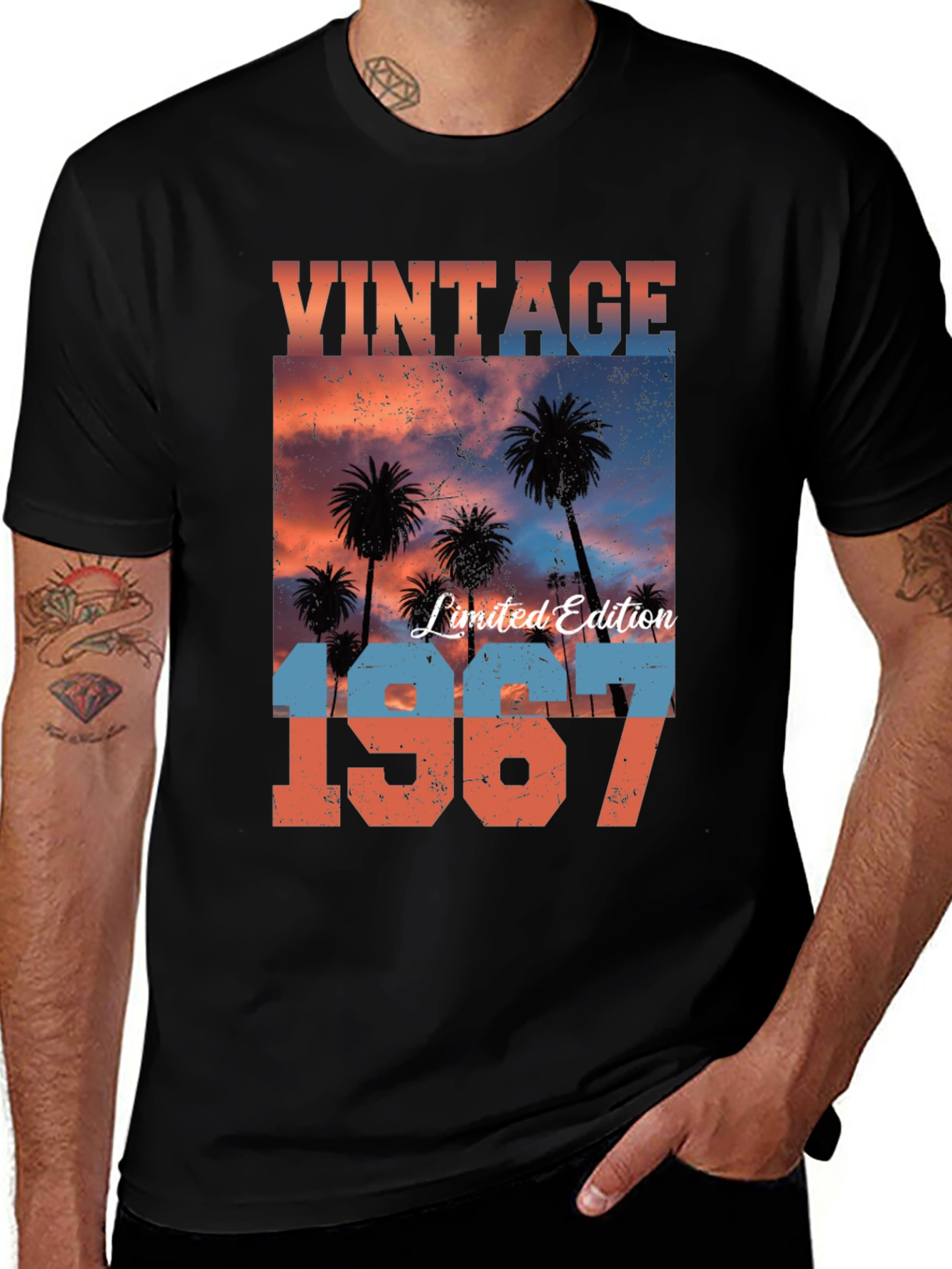 Variant 25 of Vintage 1967 Limited Edition Palm Tee