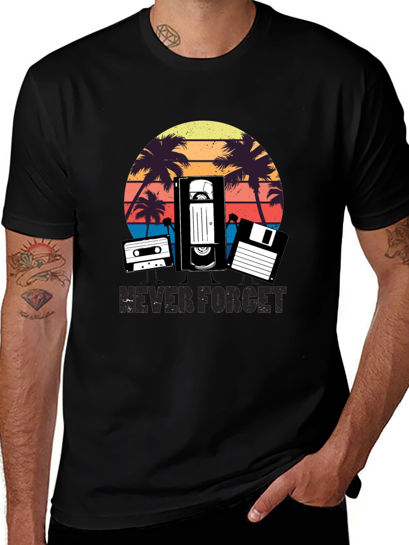 Retro Never Forget T-Shirt