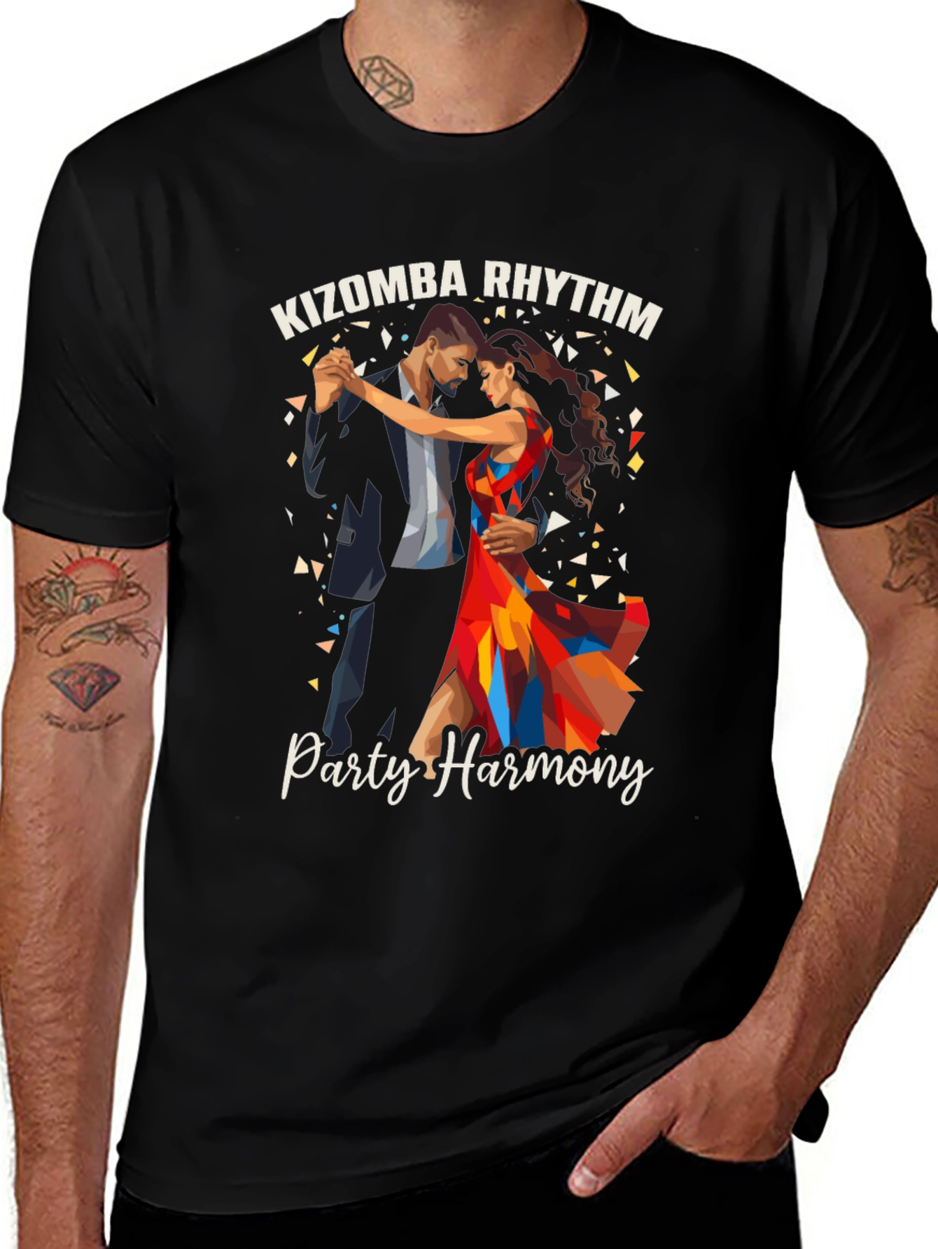 Kizomba Rhythm Dance Graphic Tee
