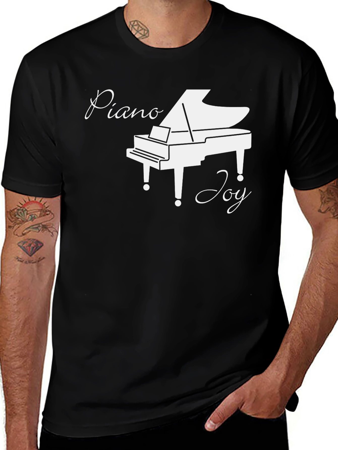 Variant 24 of Piano Joy T-Shirt - Music Lover Tee
