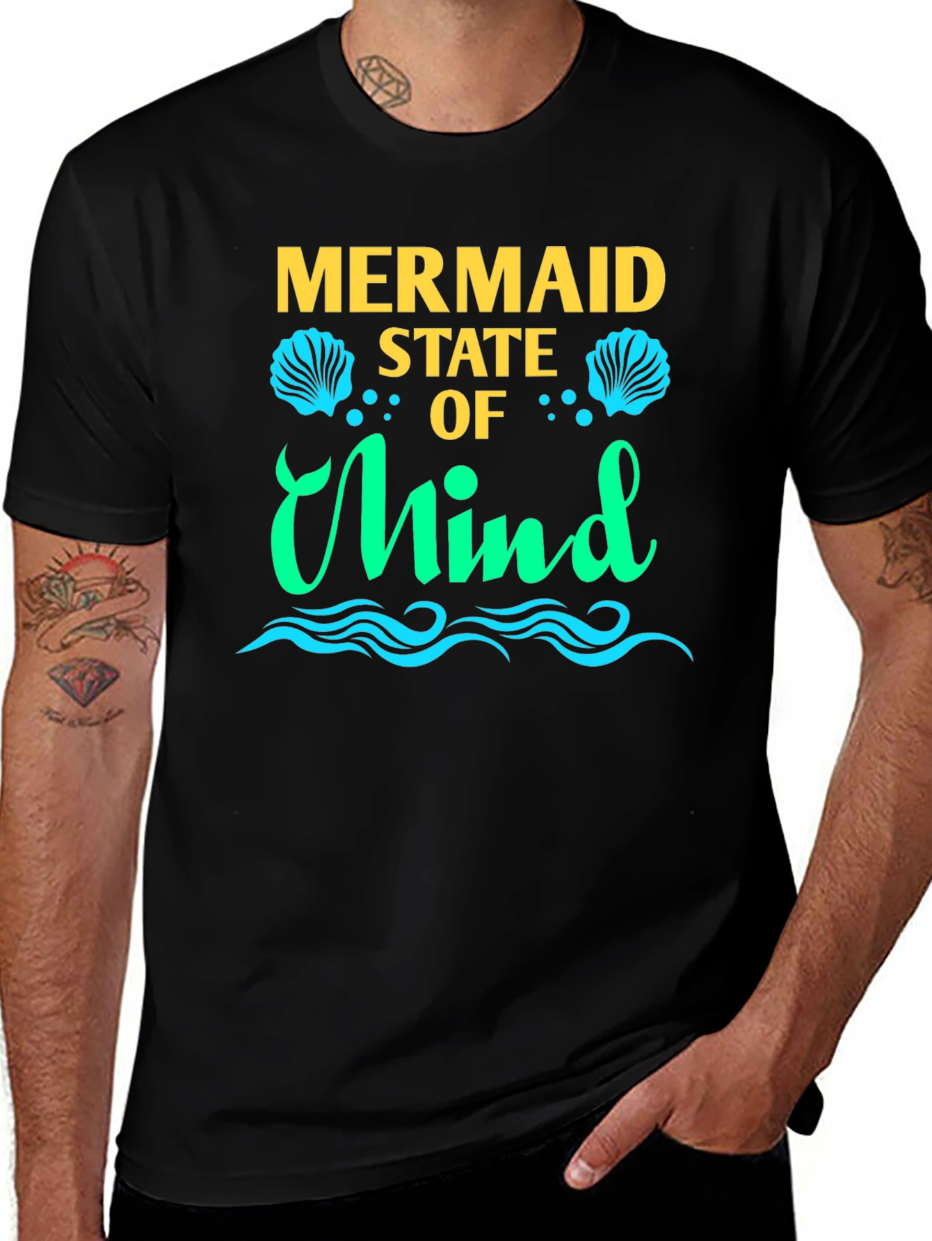 Variant 23 of Mermaid State of Mind Graphic T-Shirt