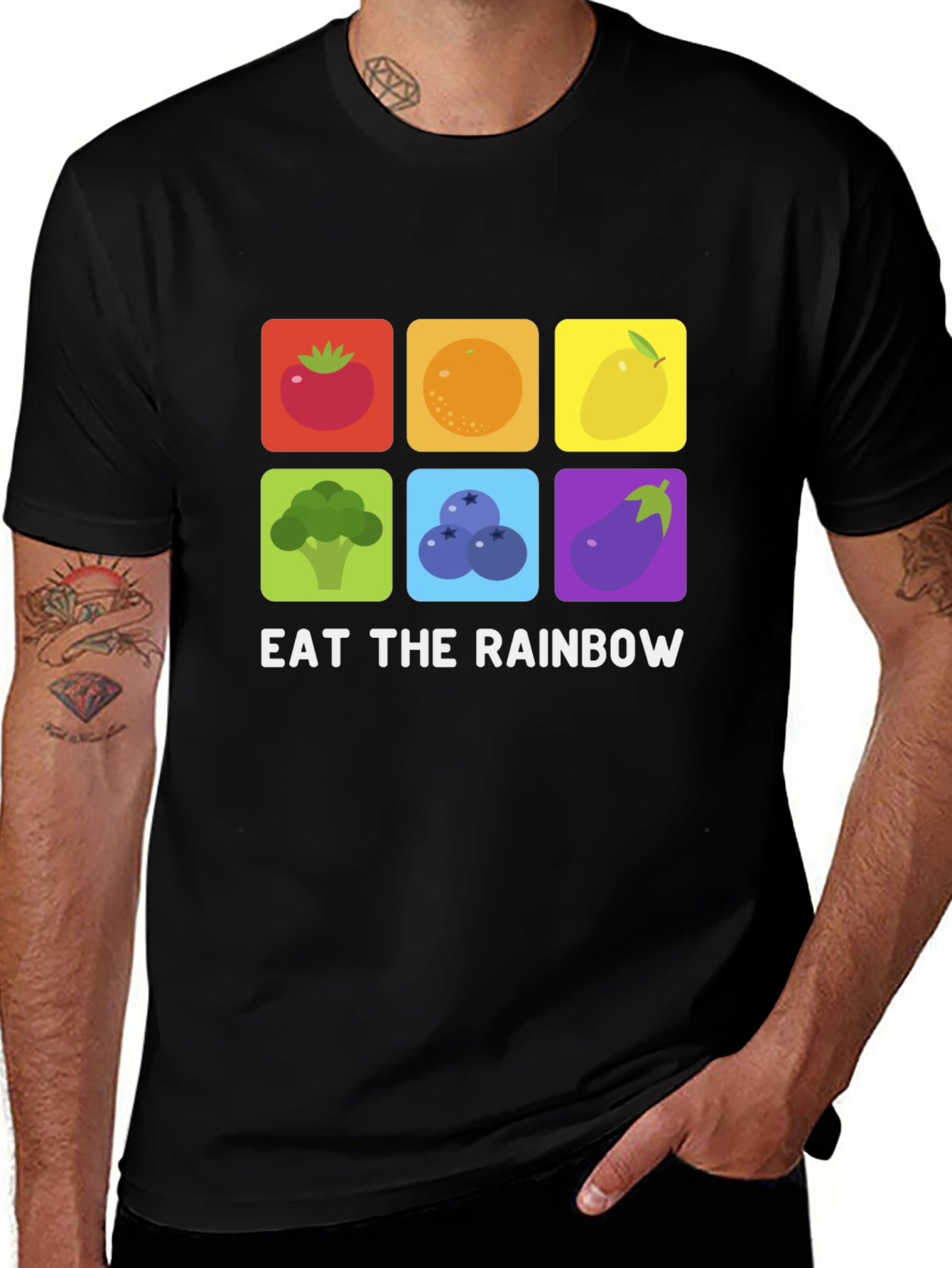 Variant 10 of Eat the Rainbow Graphic Tee