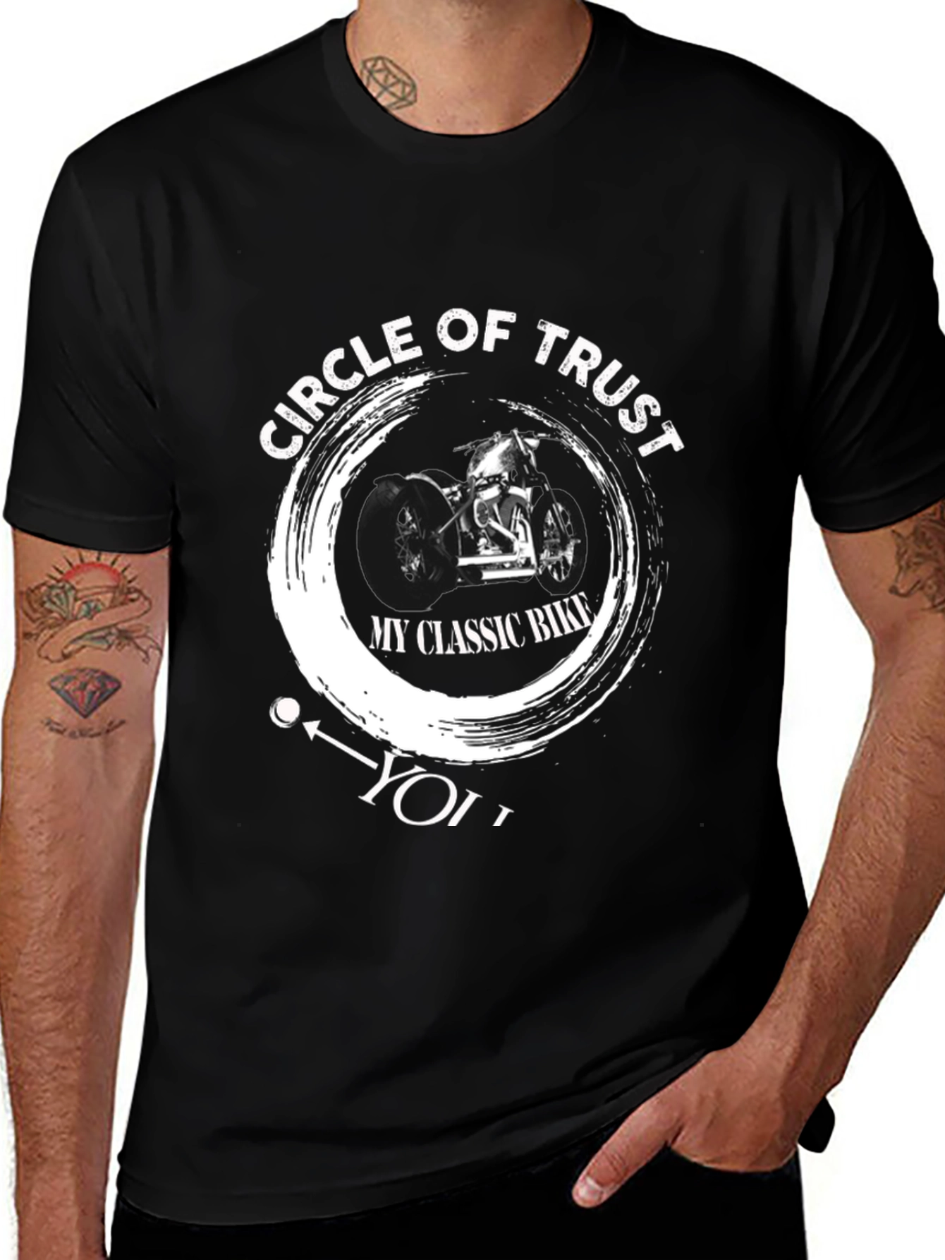Circle of Trust Classic Bike Graphic T-Shirt