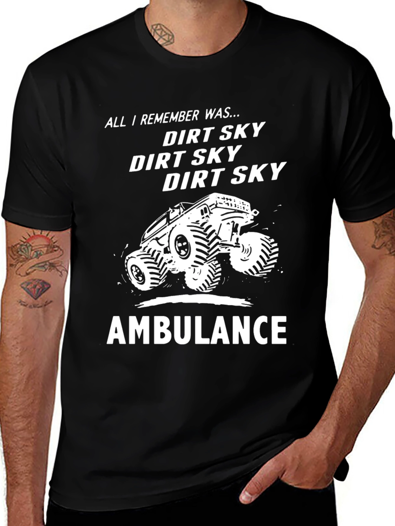Dirt Sky Ambulance T-Shirt - Off Road Adventure