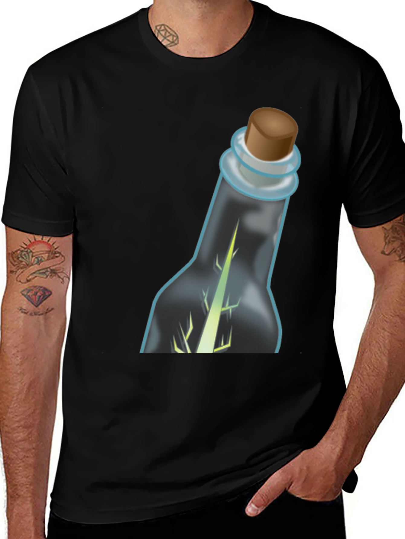 Variant 12 of Potion Bottle Graphic T-Shirt - Stylish and Unique