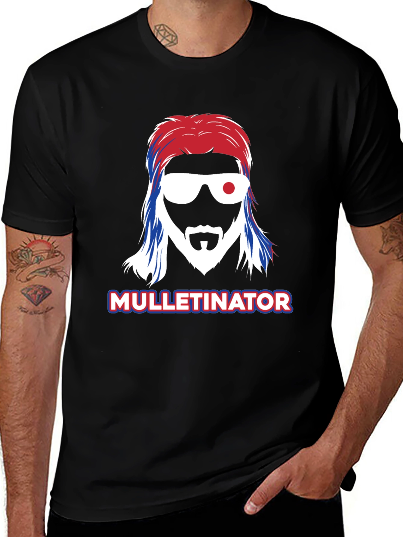 Variant 30 of Mulletinator T-Shirt
