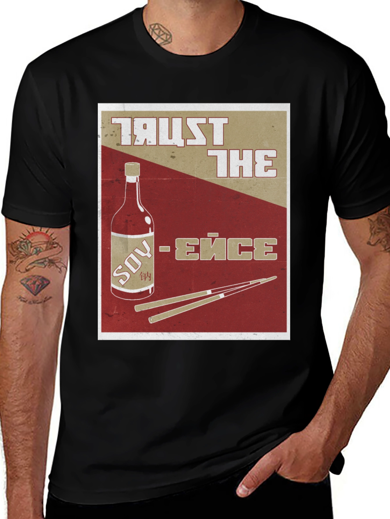 Variant 30 of Trust The Sauce T-Shirt - Novelty Foodie Tee