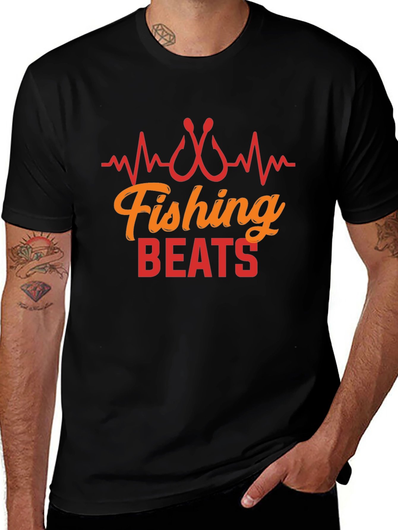 Fishing Beats T-Shirt - Perfect for Anglers