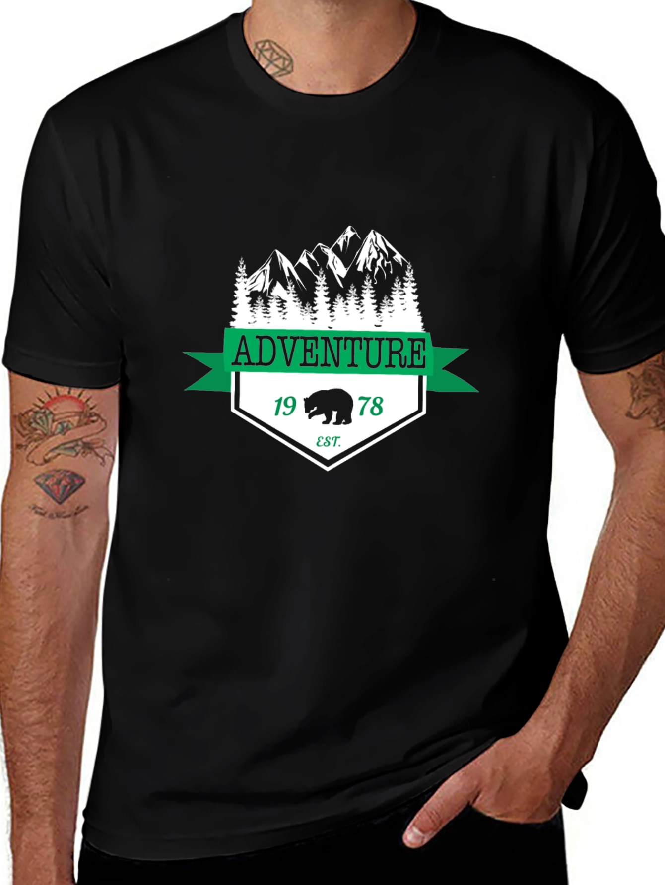 Variant 25 of Adventure Bear T-Shirt - Est. 1978