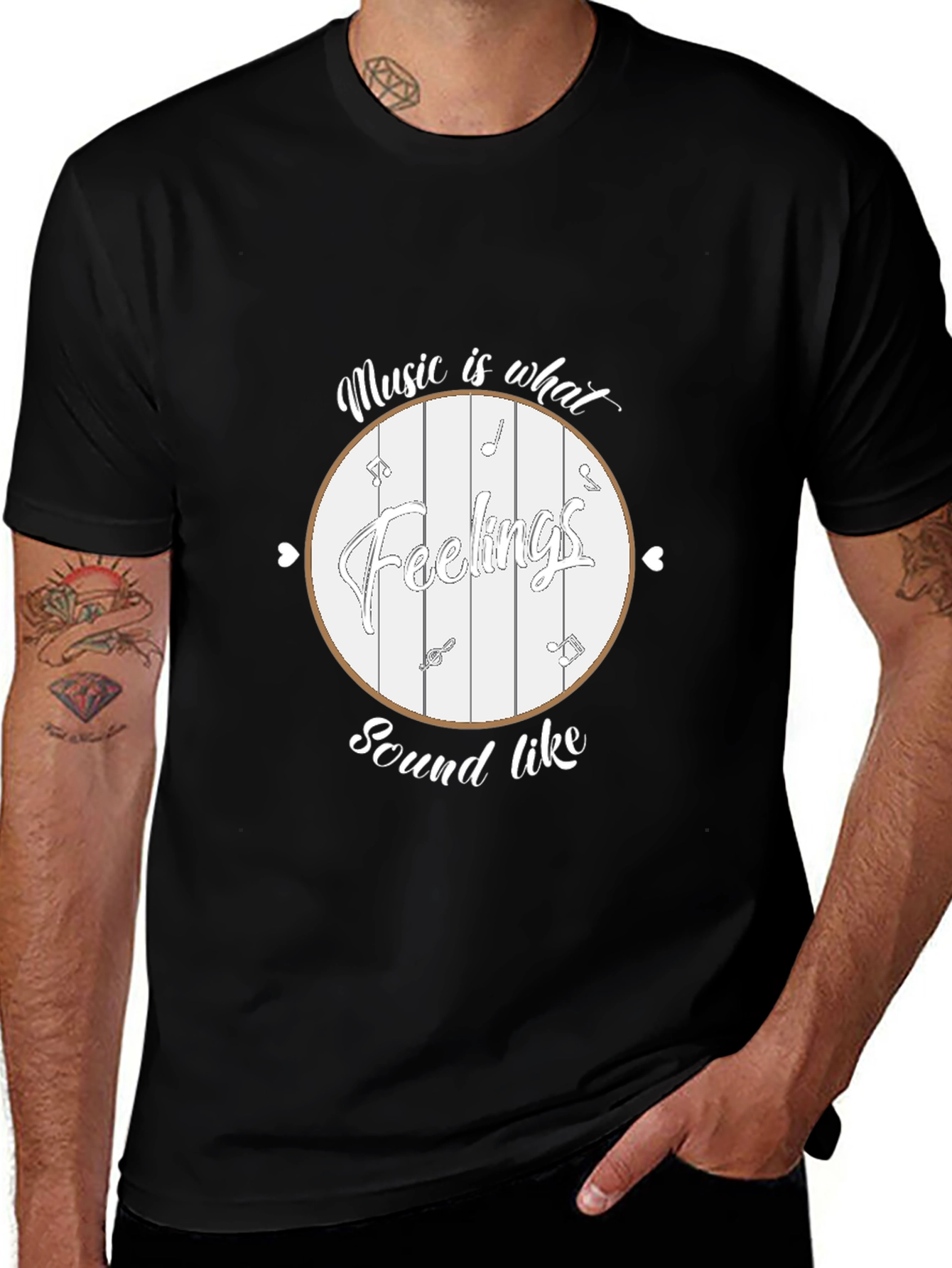 Variant 11 of Music is What Feelings Sound Like T-Shirt