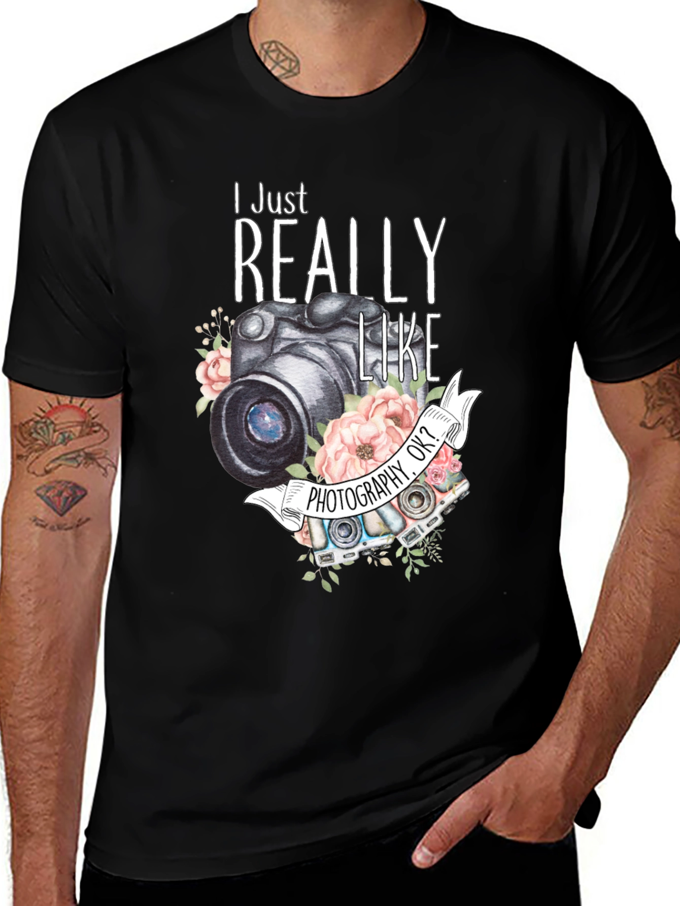 Variant 24 of Photography Lover T-Shirt Camera Graphic Tee
