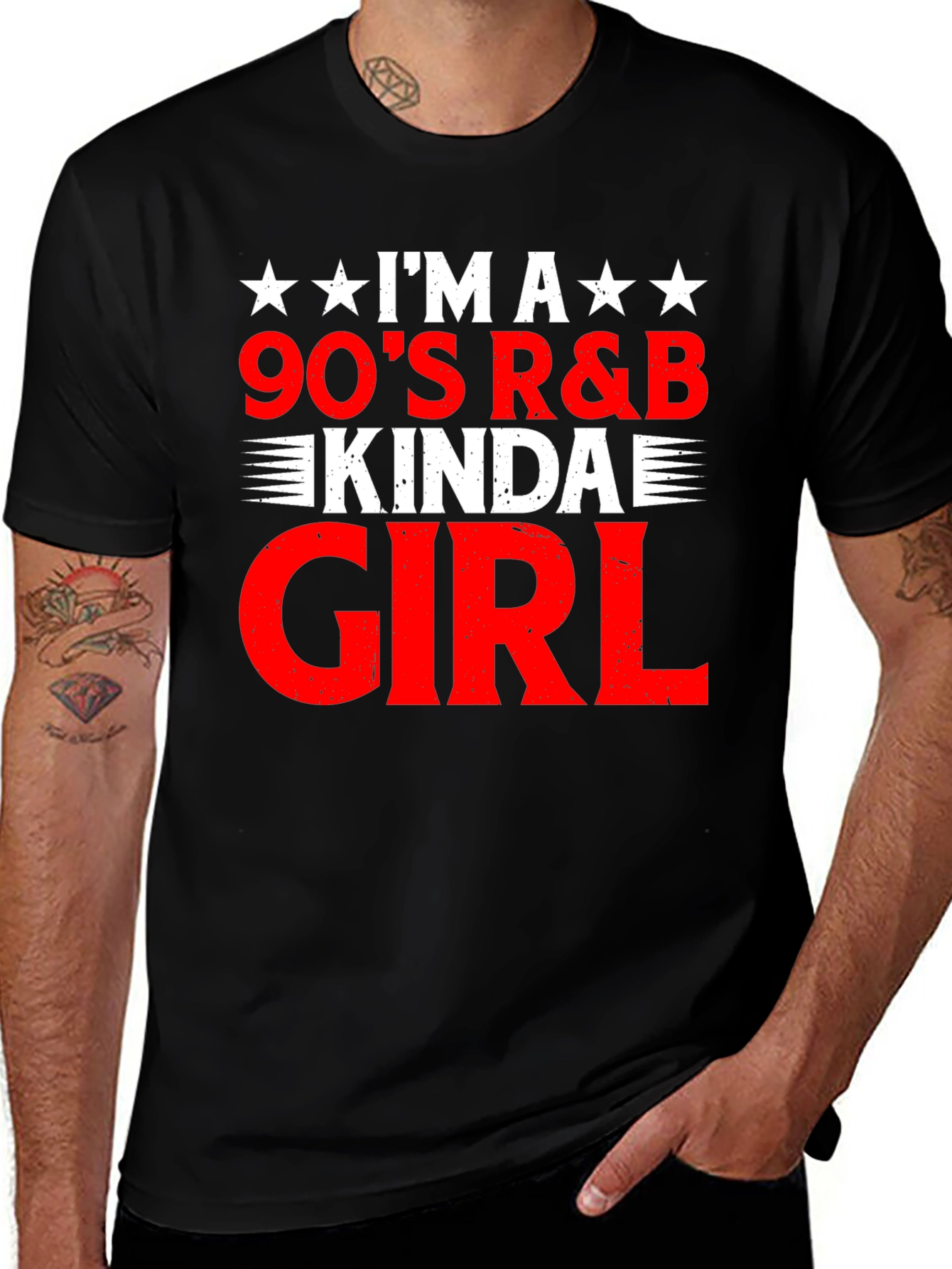 Variant 27 of 90's R&B Kinda Girl T-Shirt