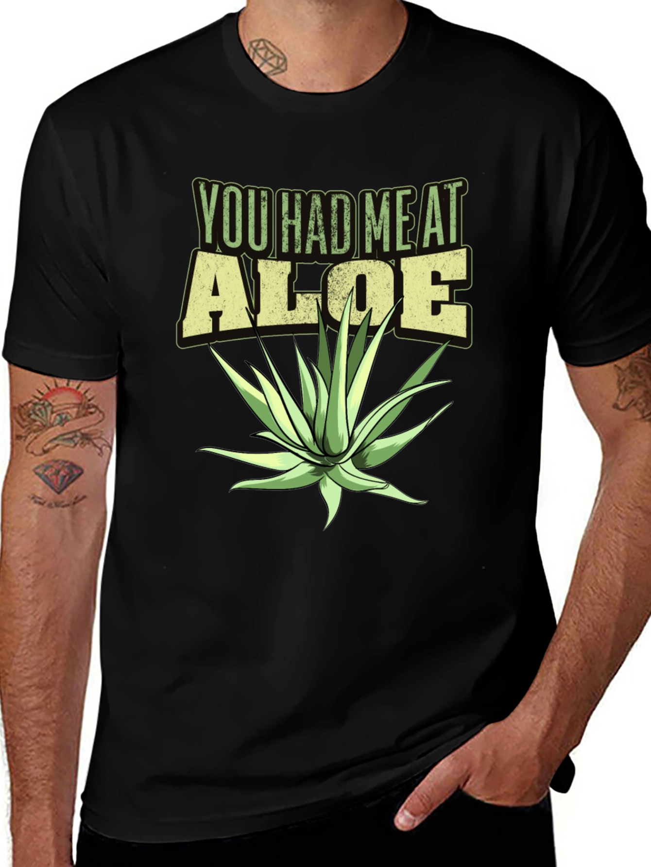 Variant 14 of You Had Me At Aloe T-Shirt