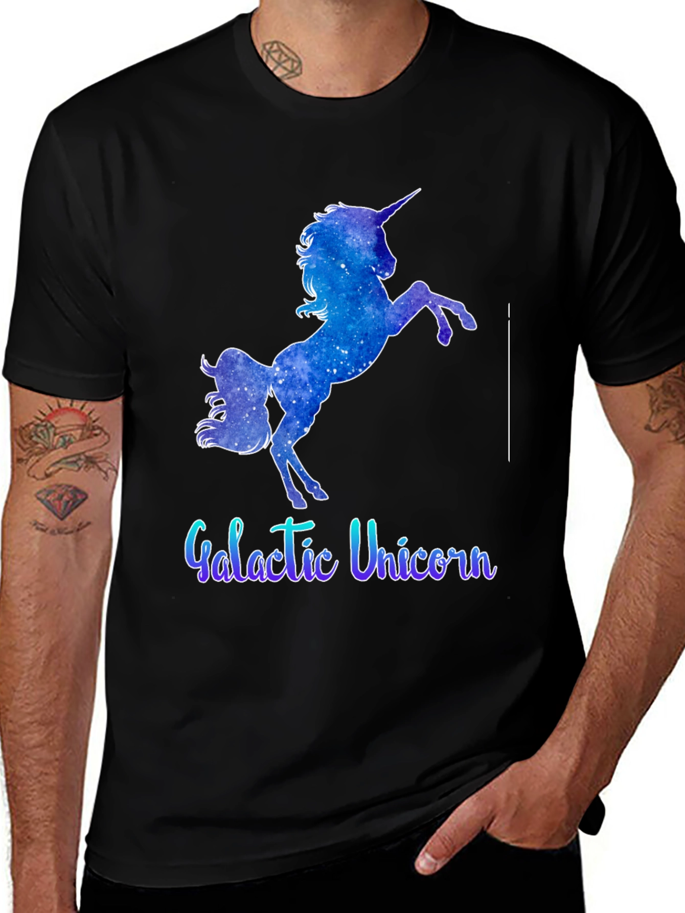 Galactic Unicorn Graphic T-Shirt - Stylish & Unique
