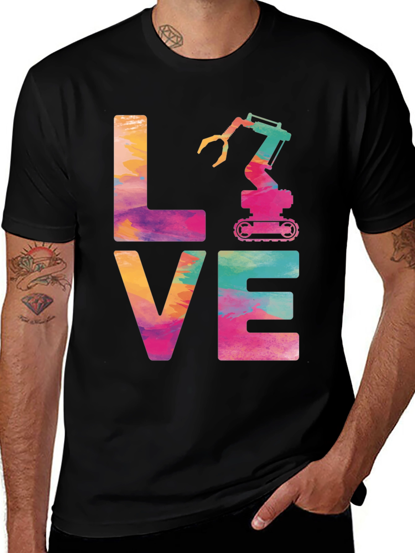Variant 6 of LOVE Construction T-Shirt