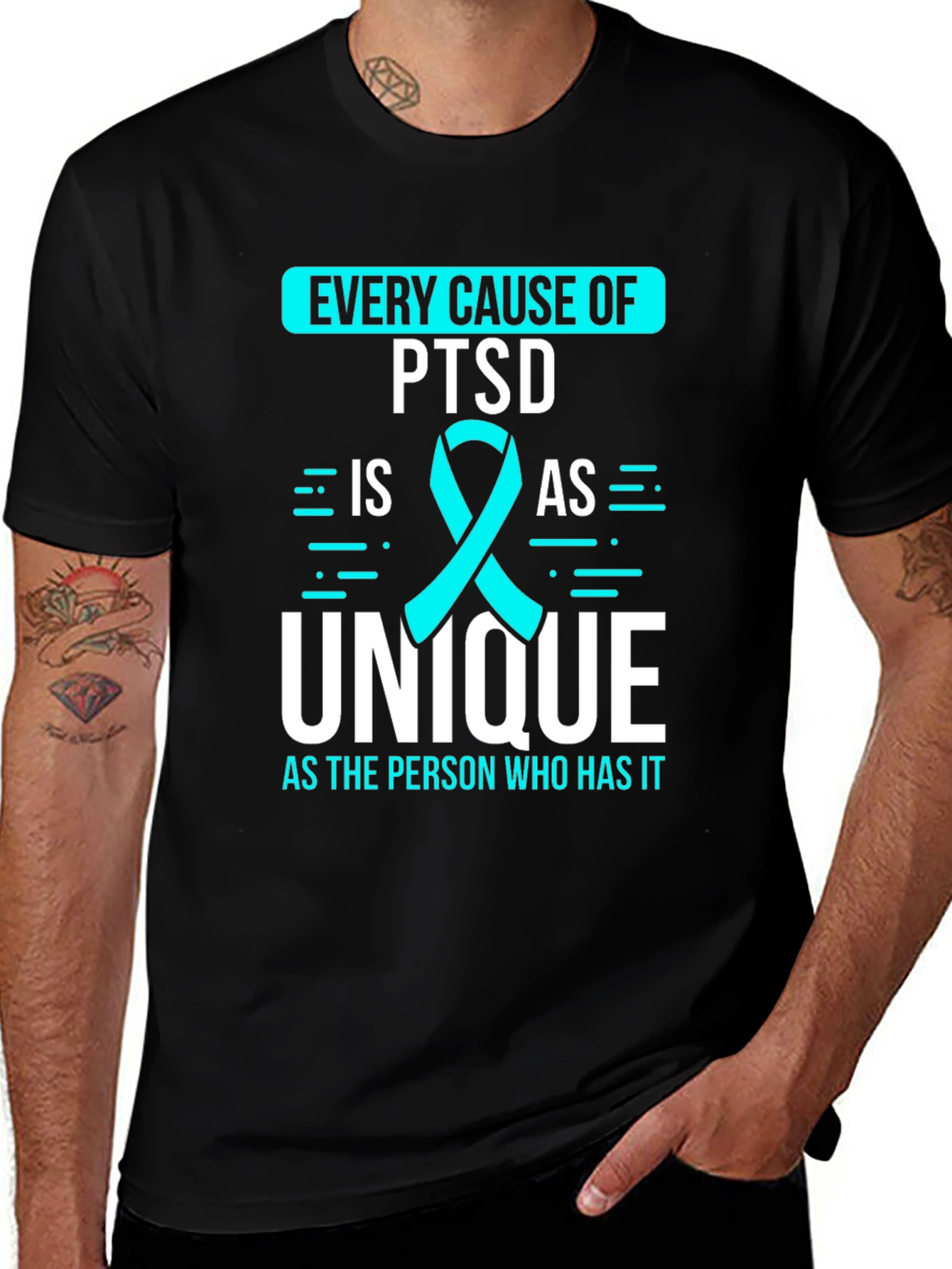 PTSD Awareness T-Shirt: Unique Causes