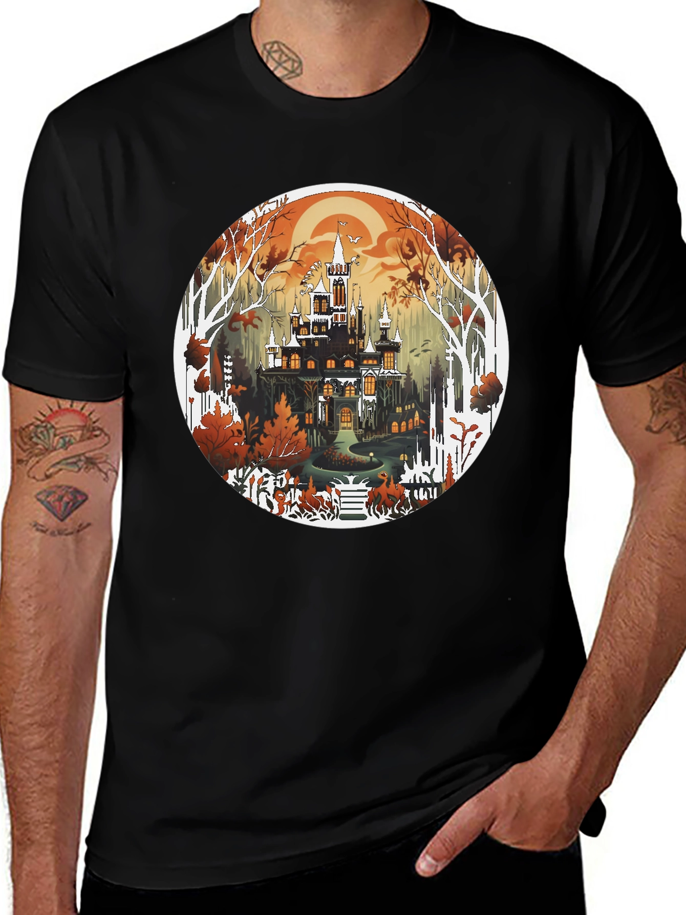 Halloween Castle T-Shirt