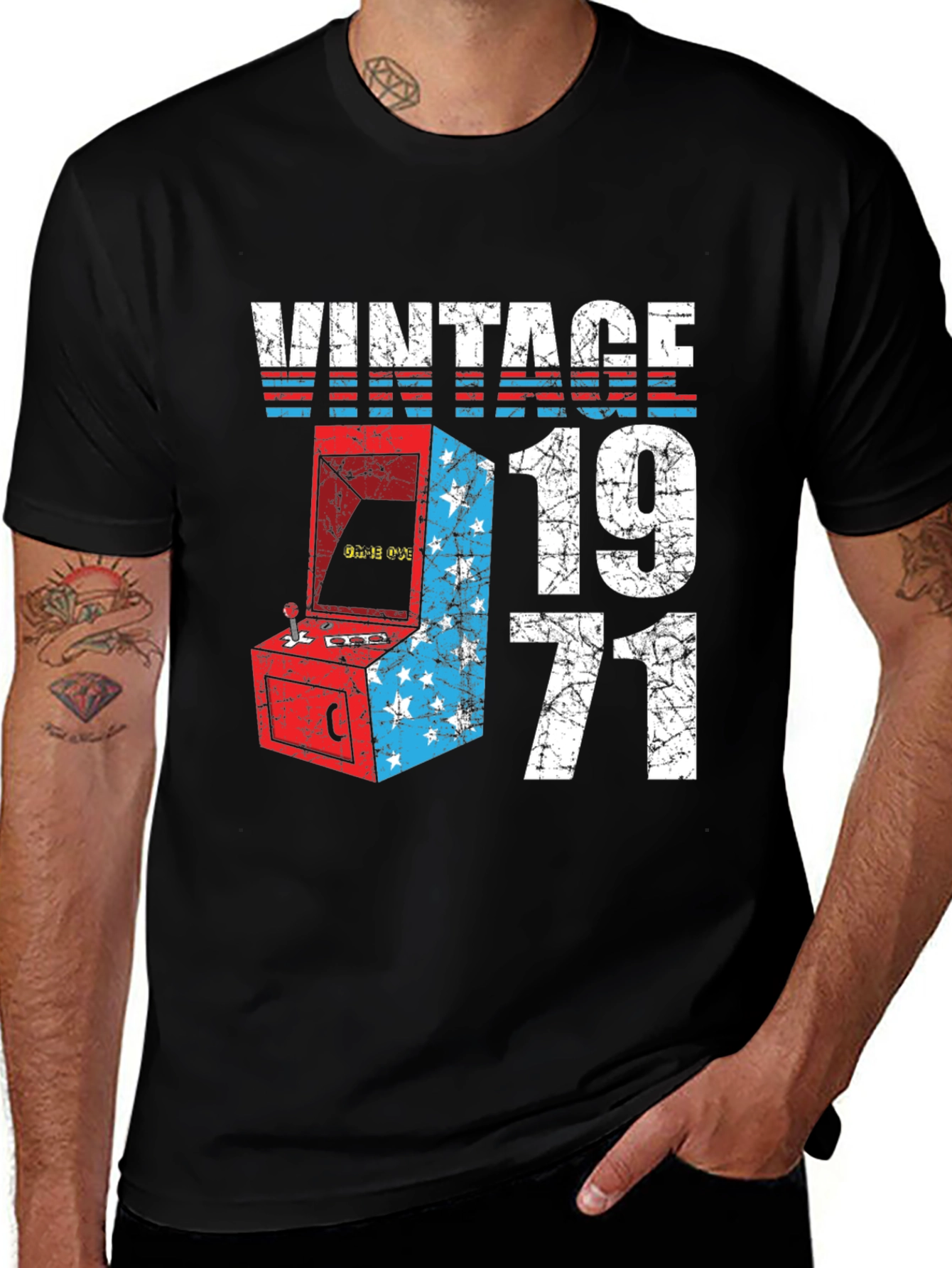 Variant 27 of Vintage 1971 Arcade Game T-Shirt