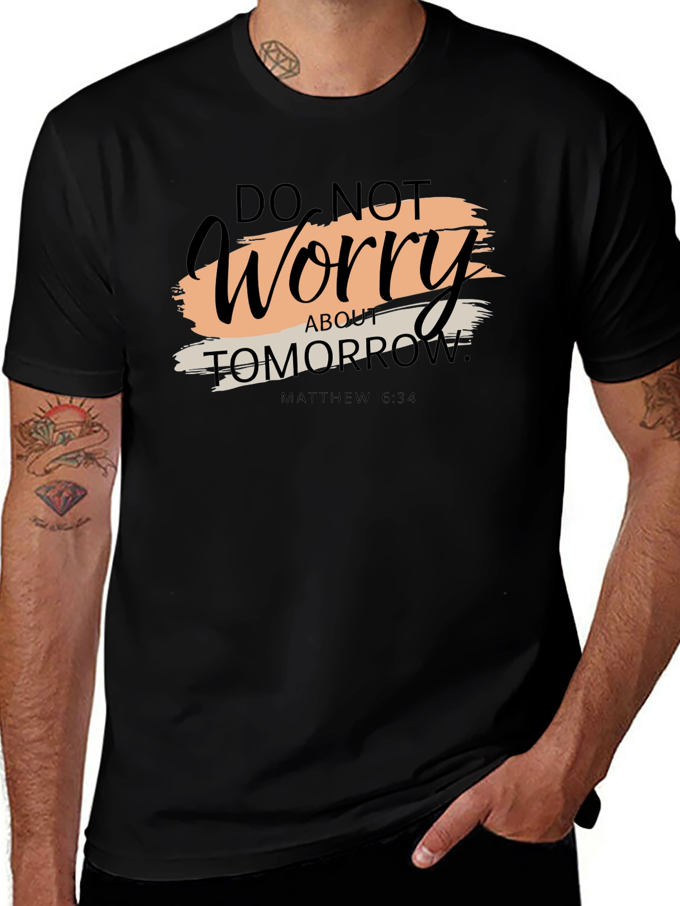 Variant 13 of Do Not Worry Graphic T-Shirt