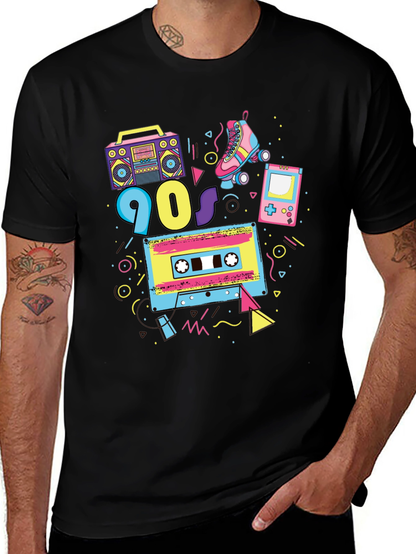 Variant 25 of 90s Retro Graphic Tee - Vintage Style T-Shirt