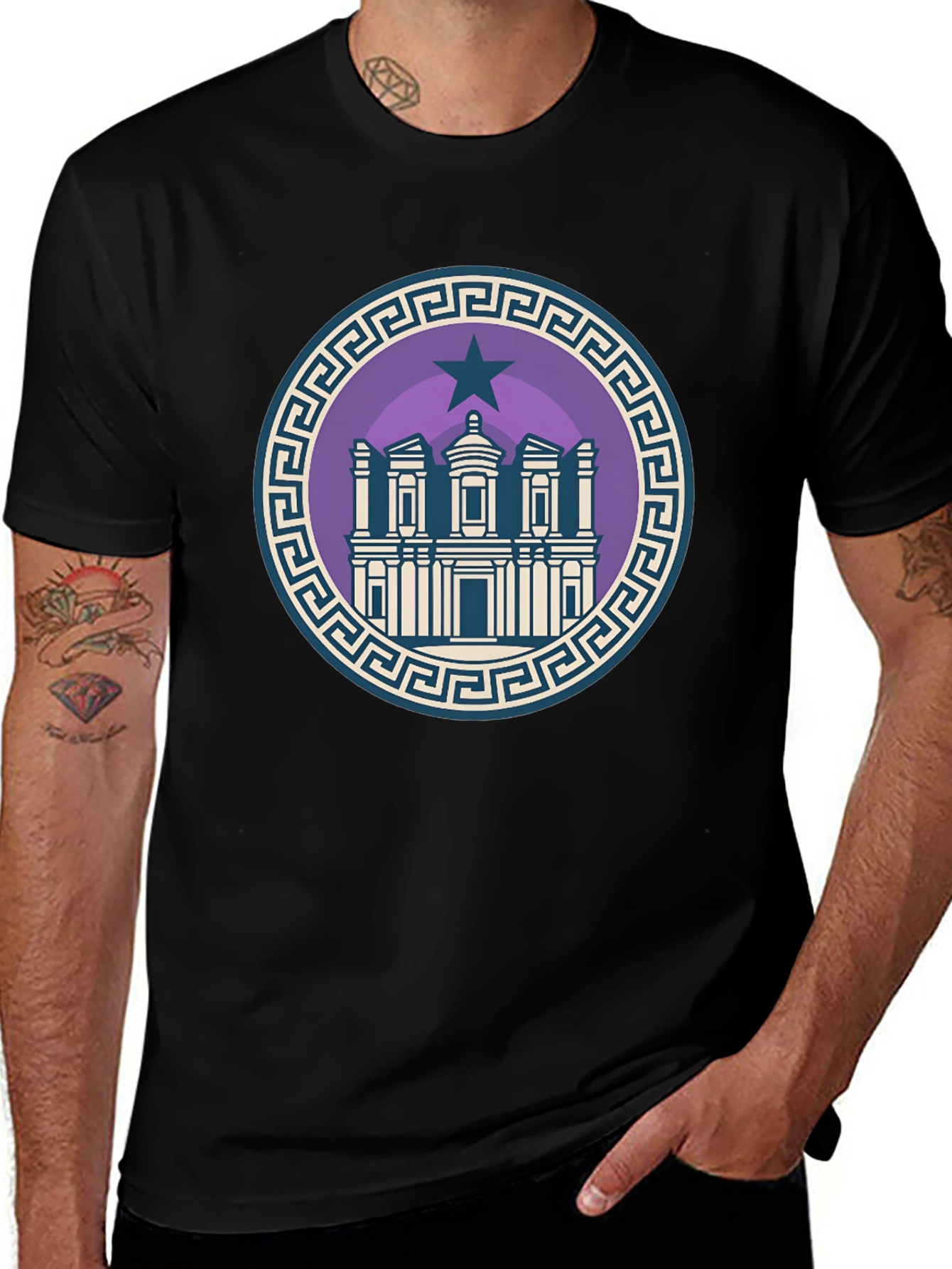 Monastery Petra Jordan T-Shirt