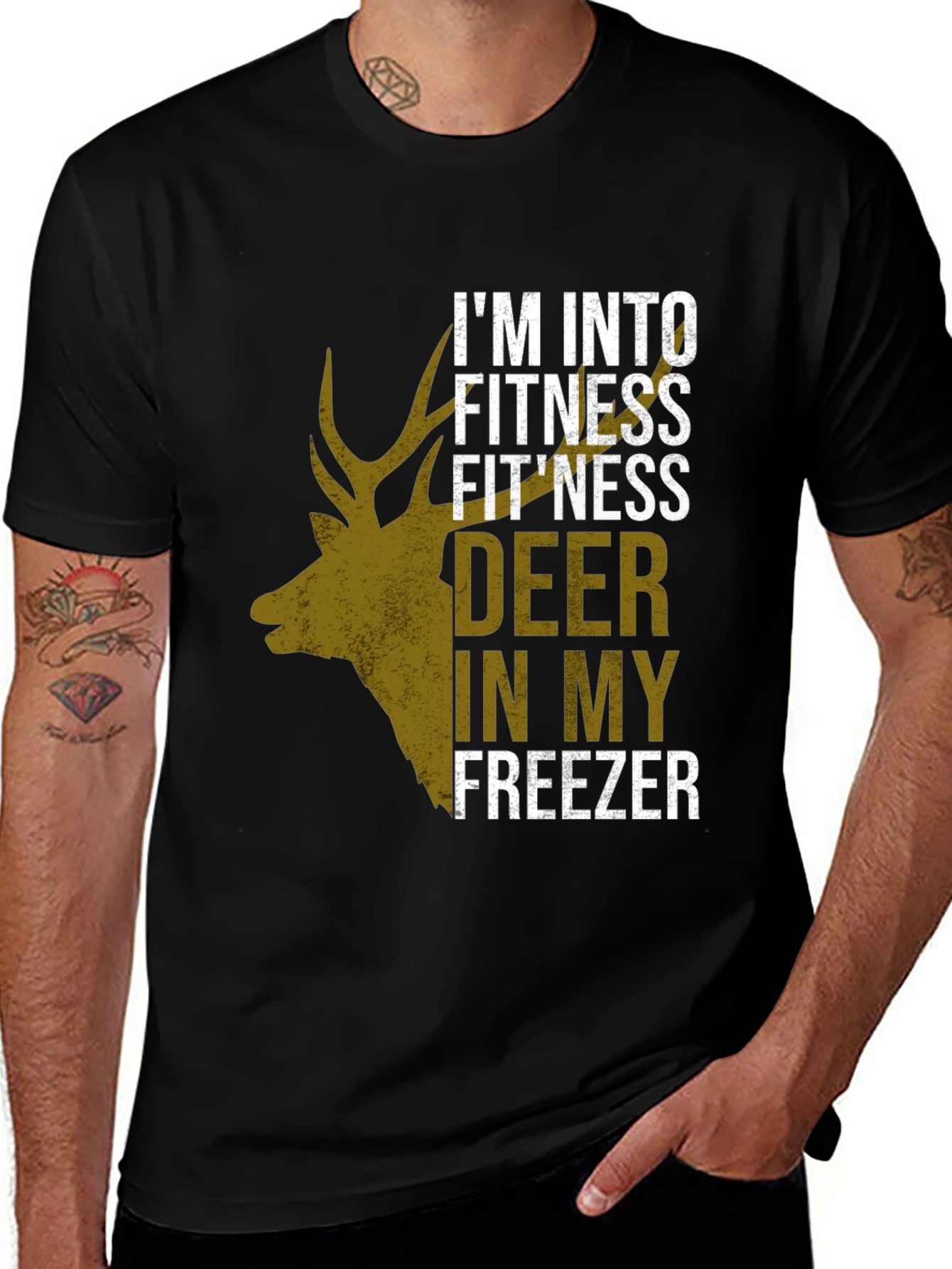 Variant 16 of Fitness Deer Freezer T-Shirt
