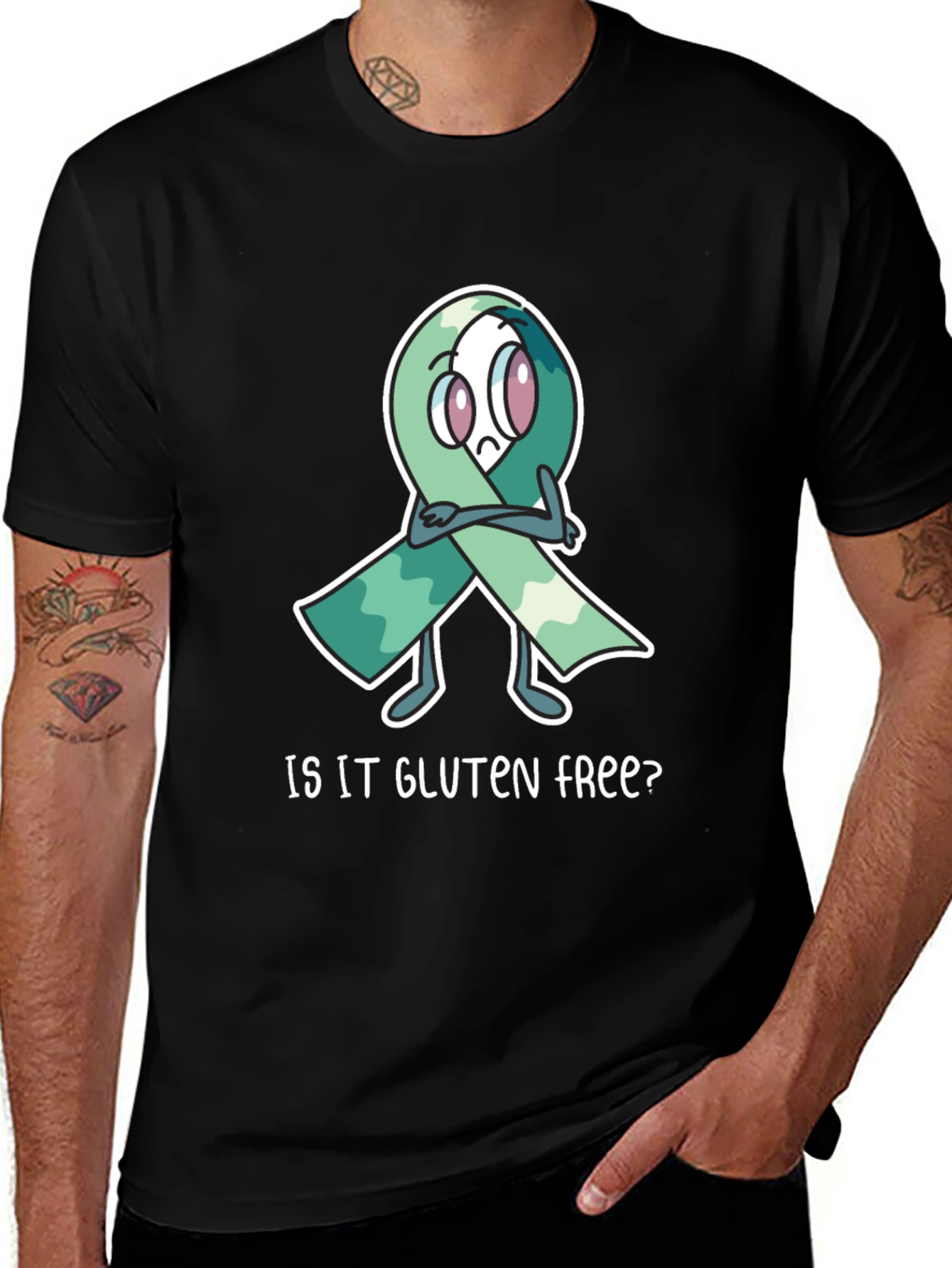 Variant 24 of Is it Gluten Free? Funny T-Shirt