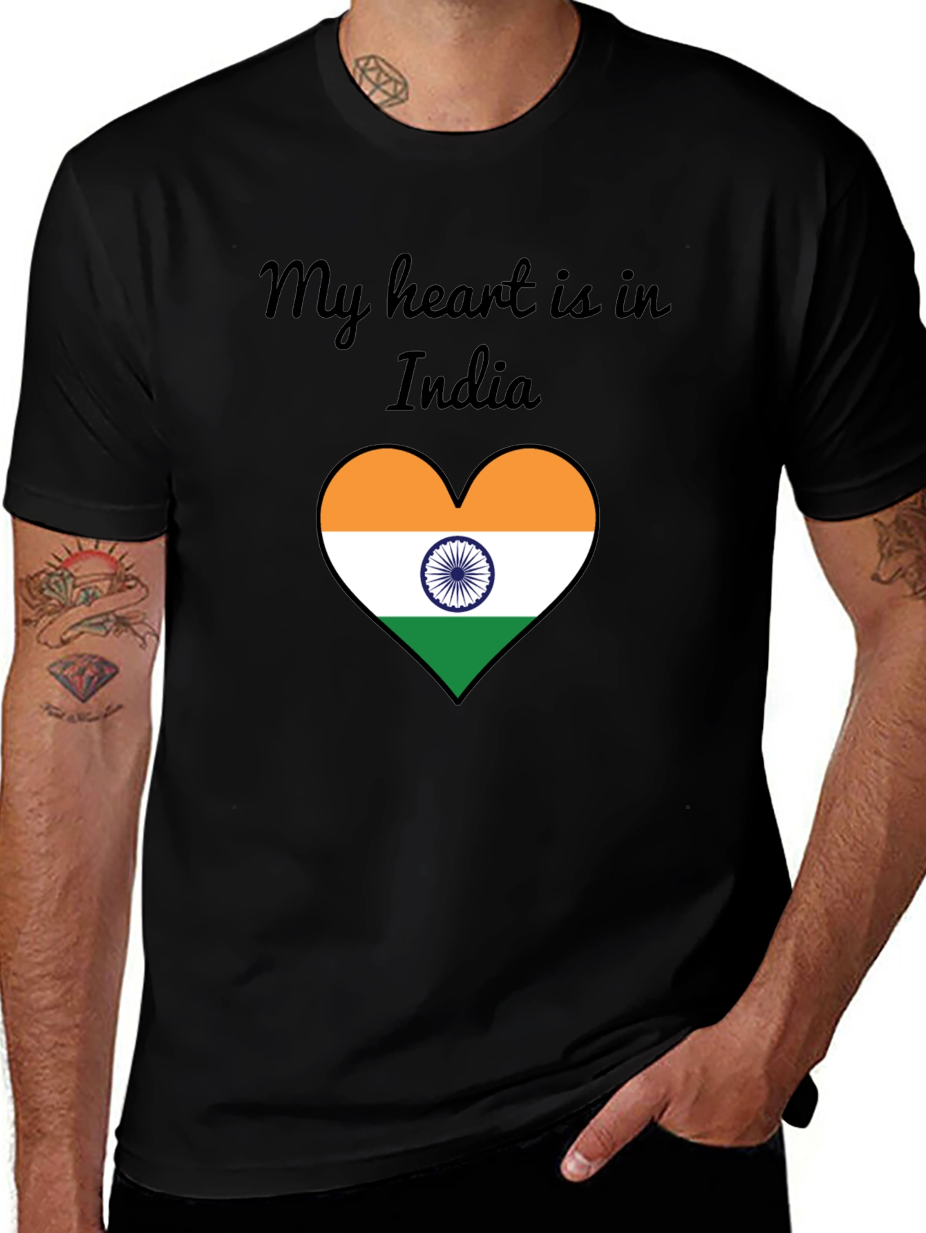 India Heart T-Shirt - Show Your Love!